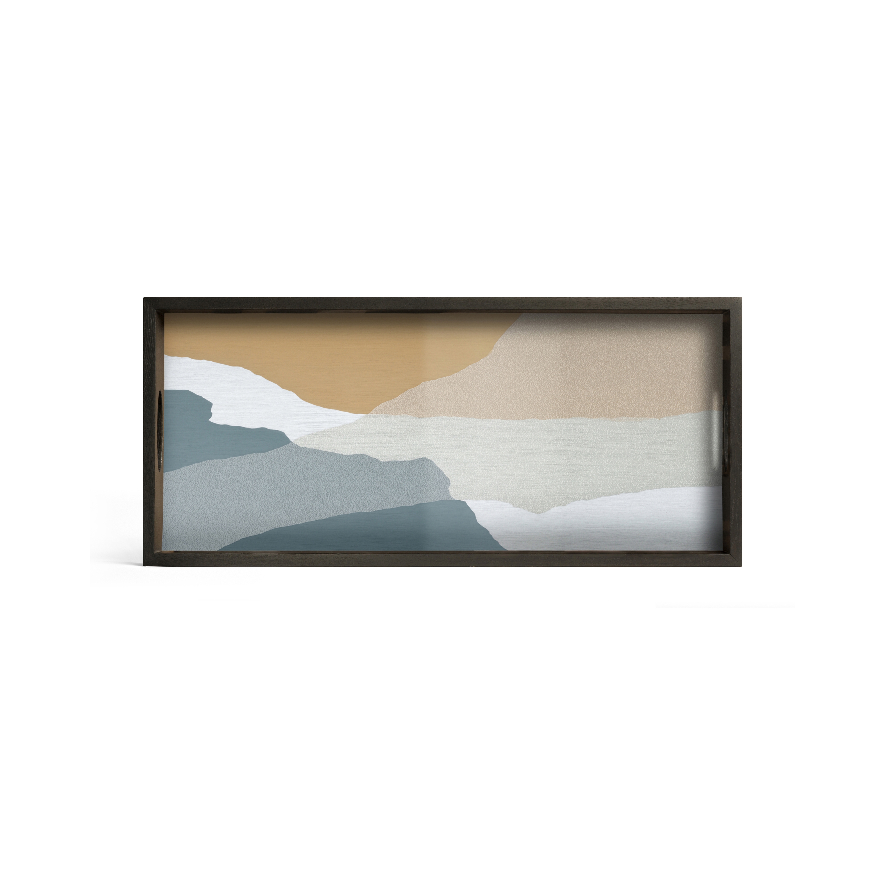 Produkt Wabi Sabi tray collection | Slate Wabi Sabi glass tray - rectangular - M des Herstellers Ethnicraft anzeigen