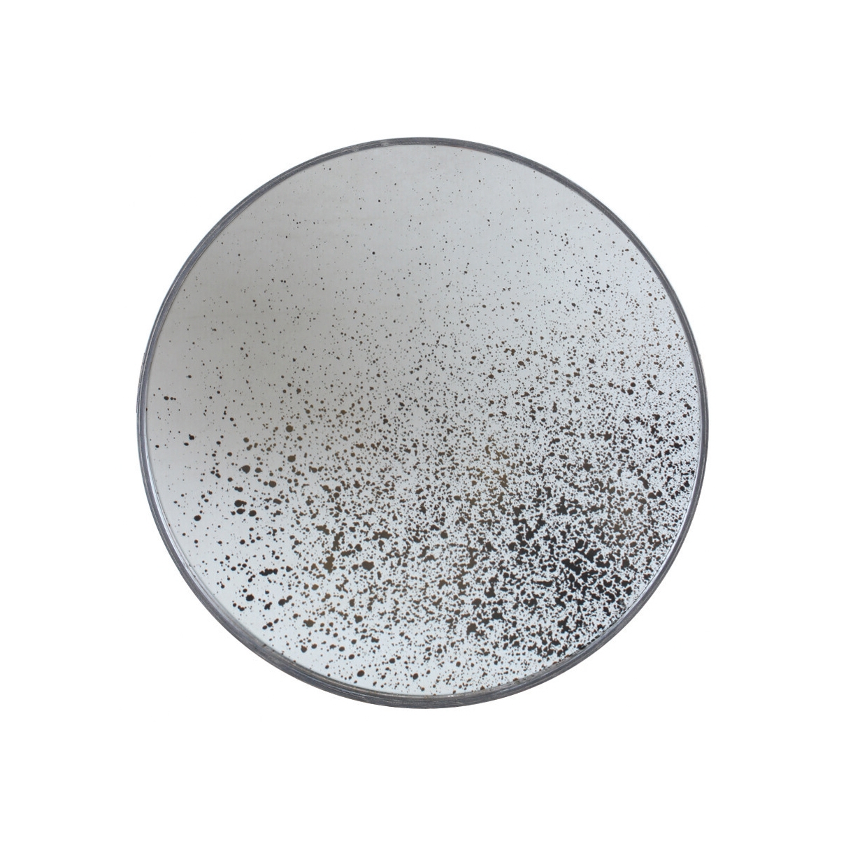 Mostra il prodotto Wall decor | Clear wall mirrorr - medium aged - wooden frame - round - M del produttore Ethnicraft
