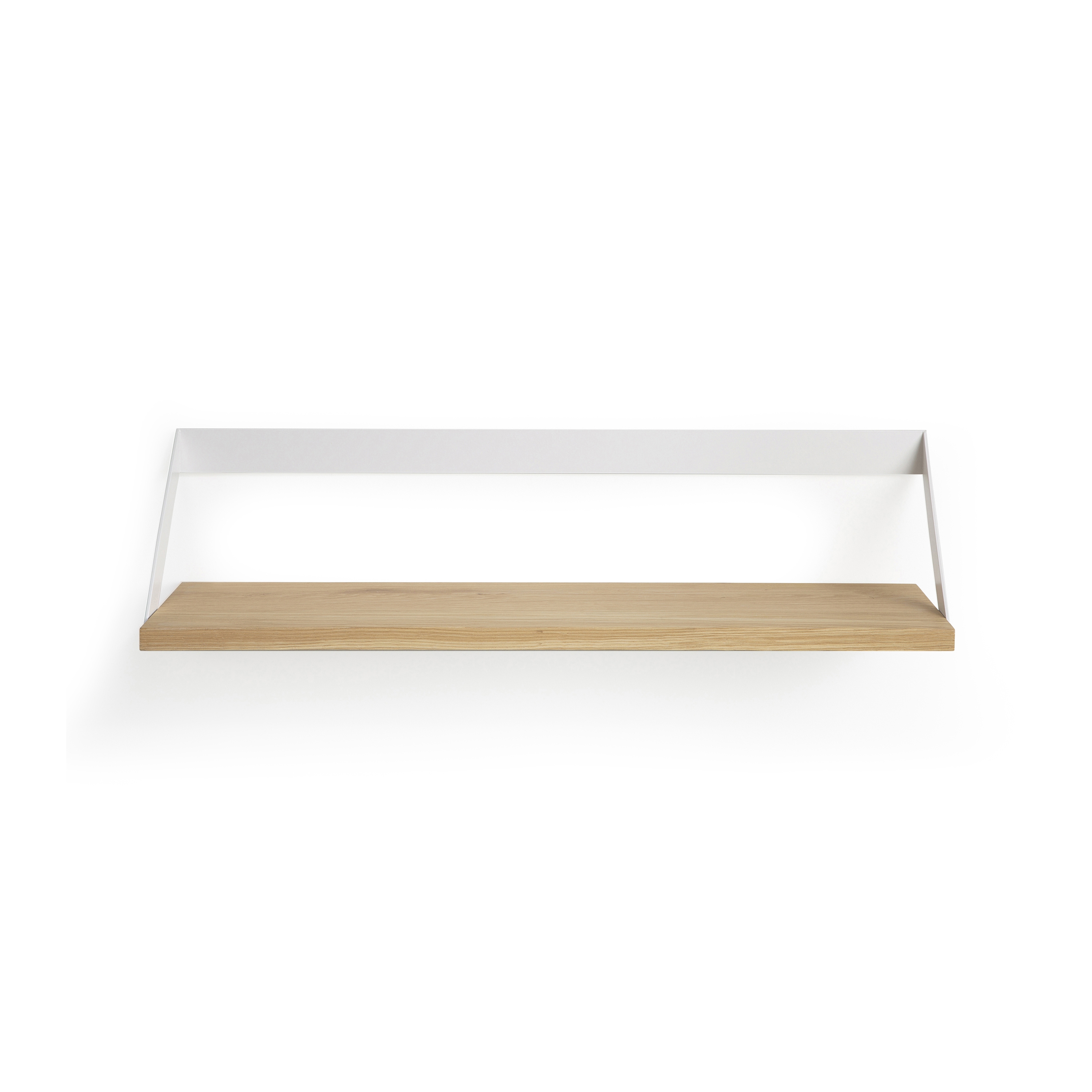Wall decor | Oak Ribbon shelf - white