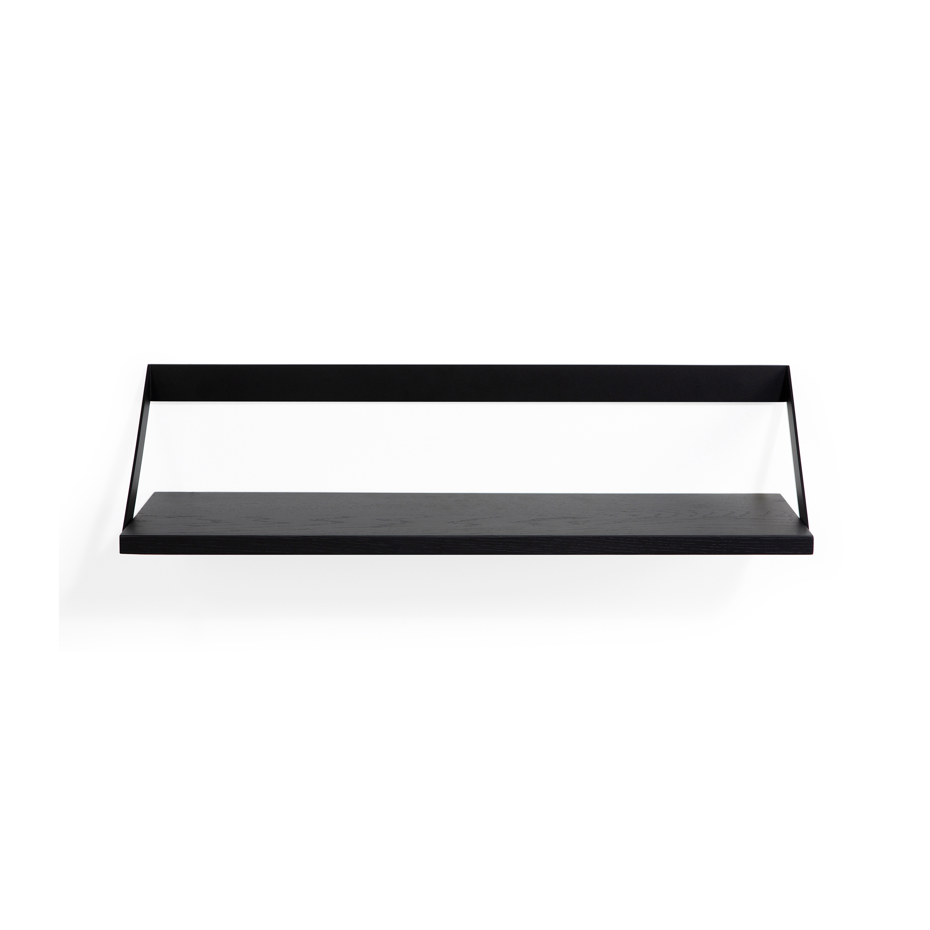 Display product Wall decor | Oak Ribbon black shelf - varnished from manufacturer Ethnicraft