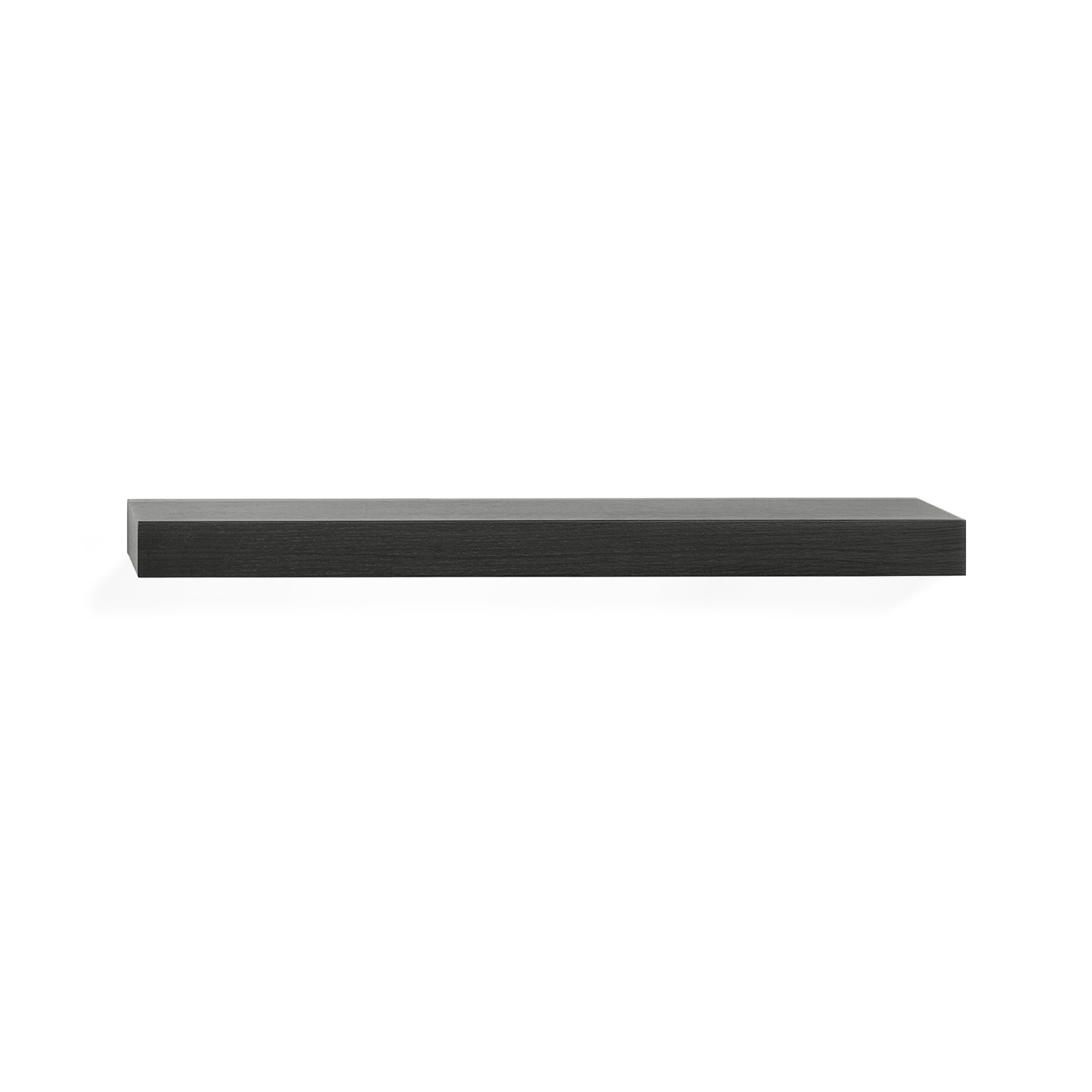 Display product Wall decor | Oak black wall shelf - varnished from manufacturer Ethnicraft