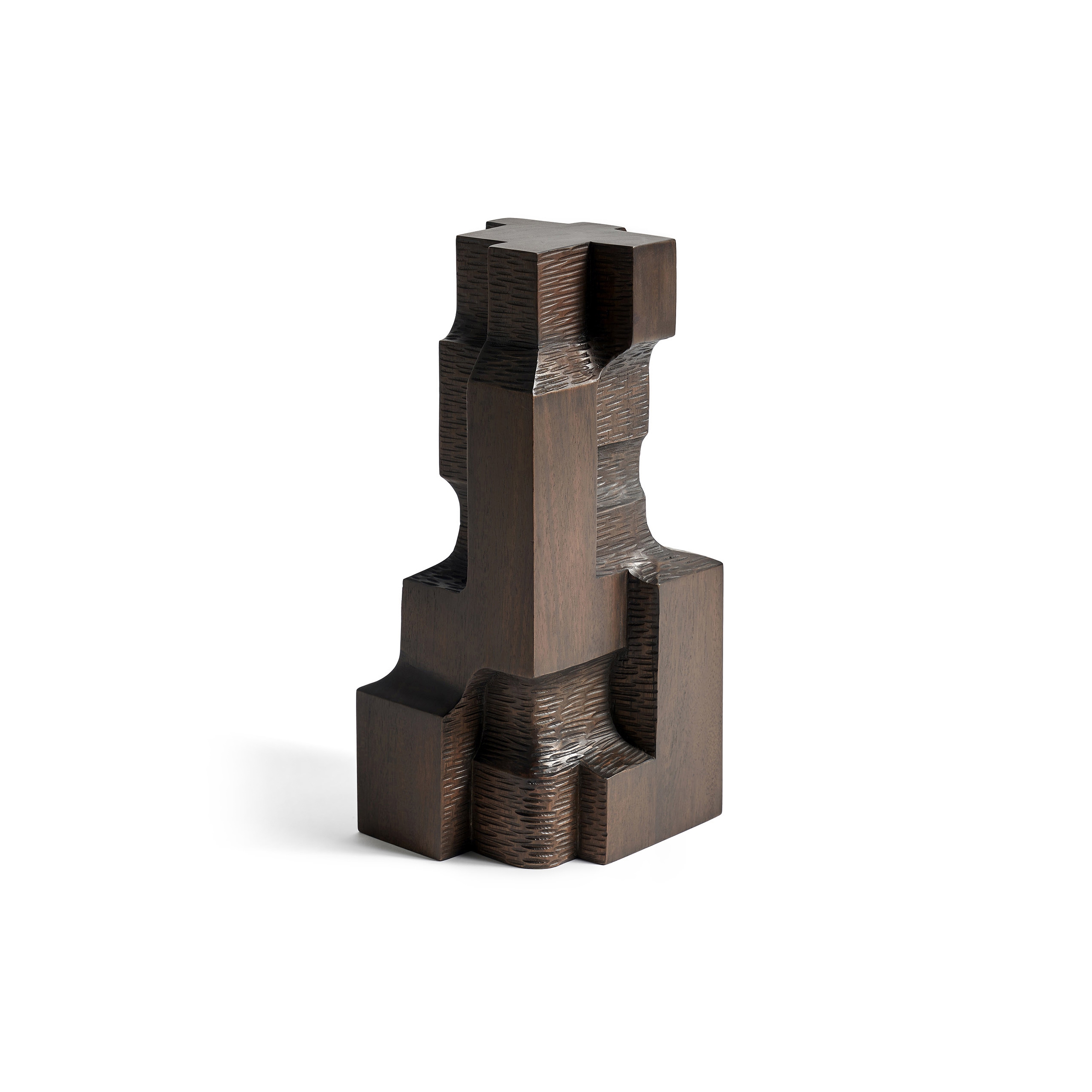 Mostra il prodotto Sculptures | Espresso Block Organic - mahogany del produttore Ethnicraft