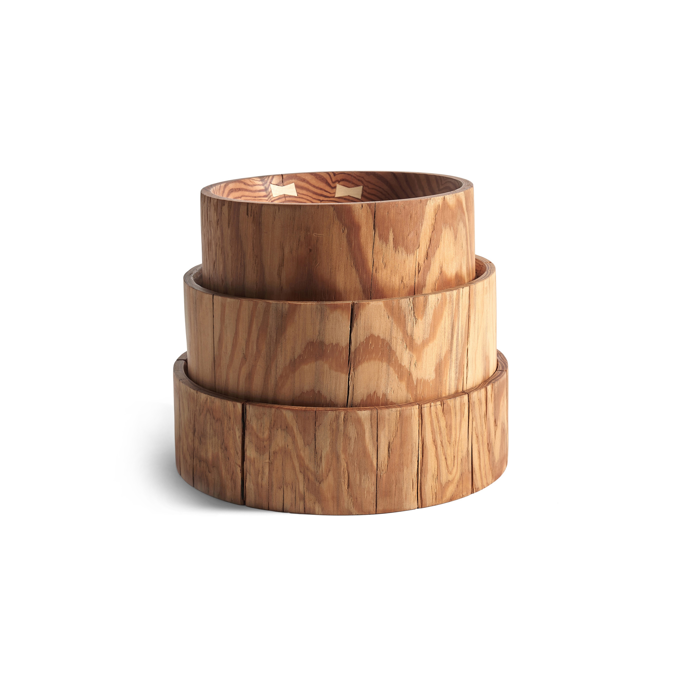 Mostra il prodotto Bowls & Boards | Natural pine bowls - set of 3 del produttore Ethnicraft