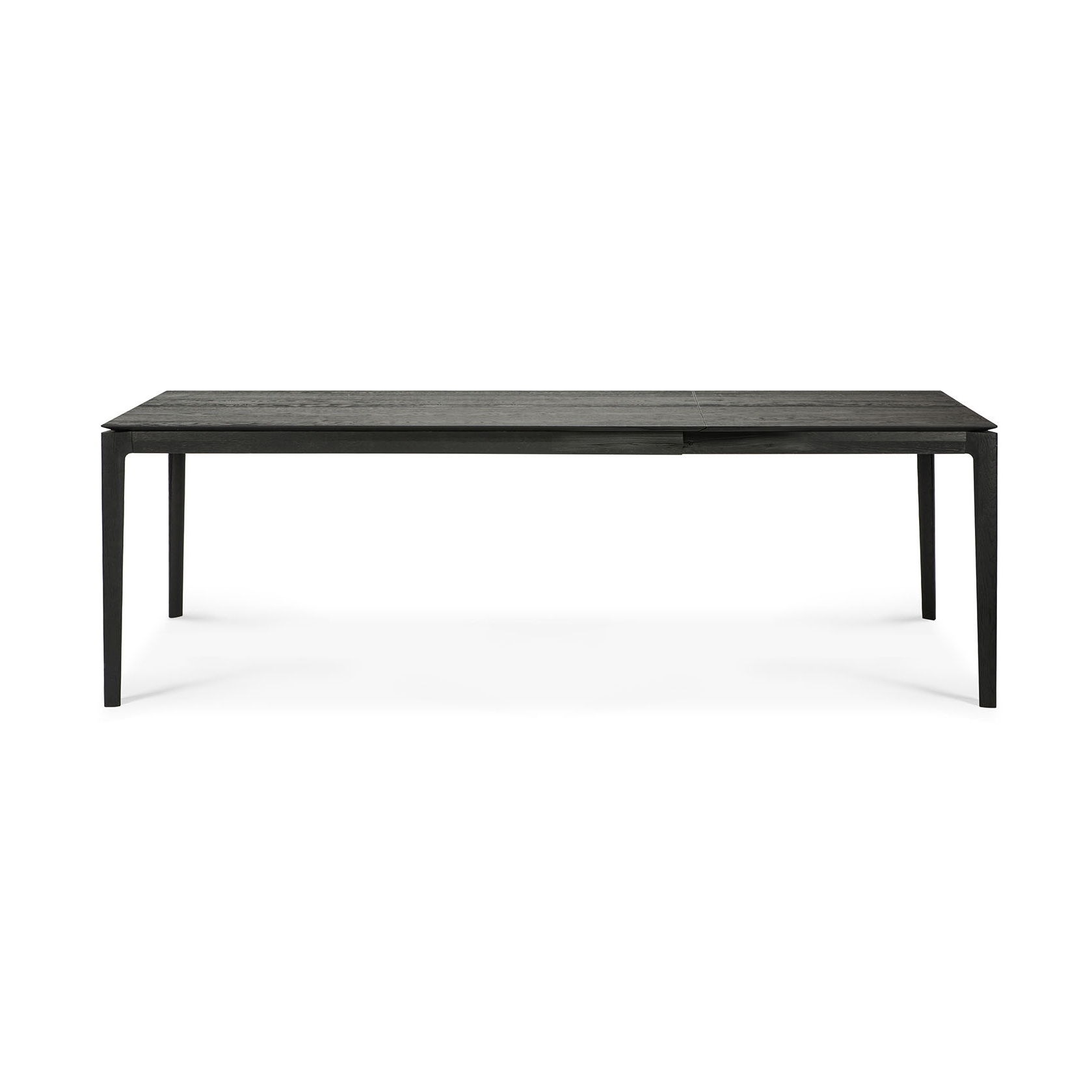 Bok | Oak black extendable dining table - varnished