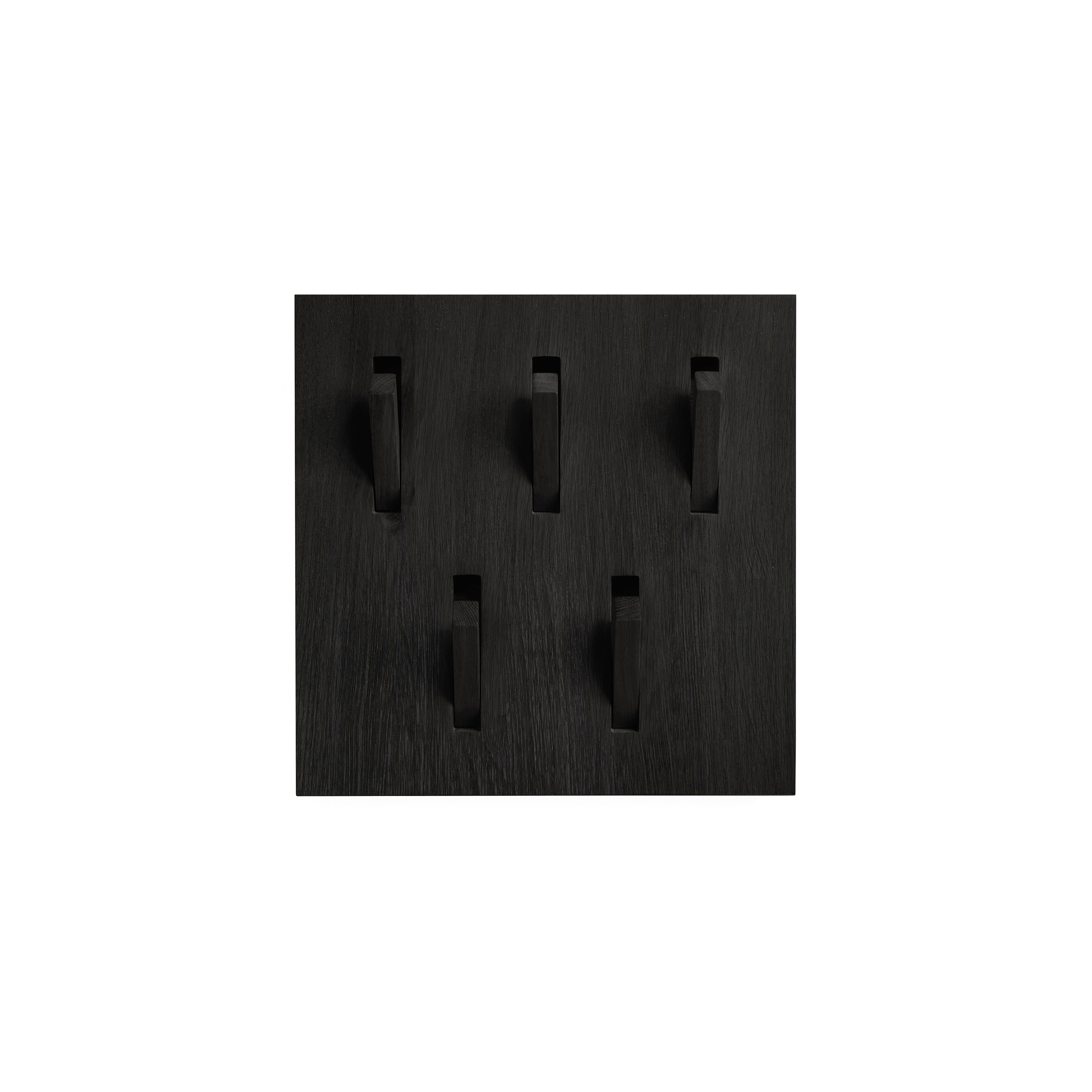 Produkt Wall decor | Oak Utilitile hooked - black des Herstellers Ethnicraft anzeigen
