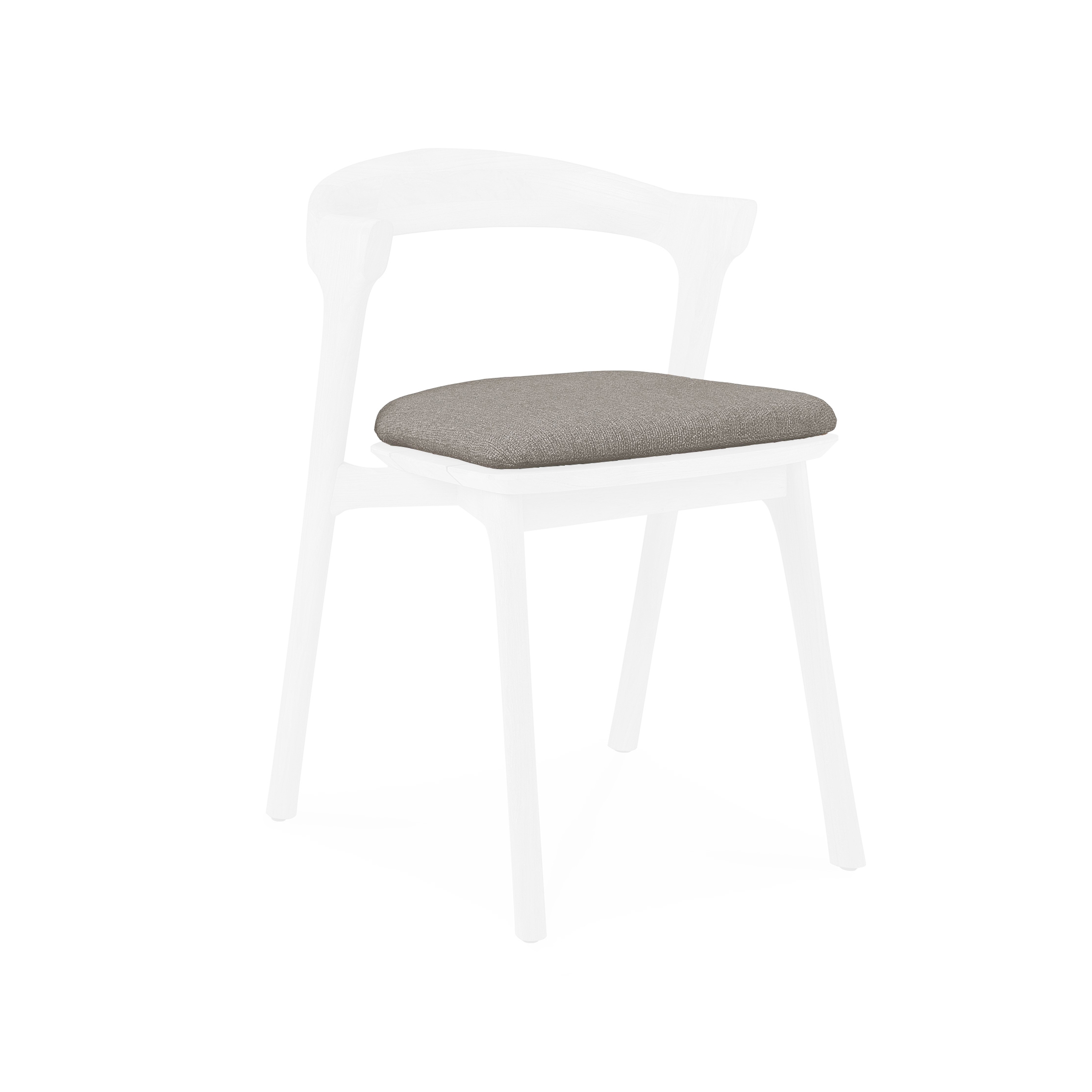 Afficher le produit Bok | Seat cushion Teak outdoor dining chair - mocha du fabricant Ethnicraft
