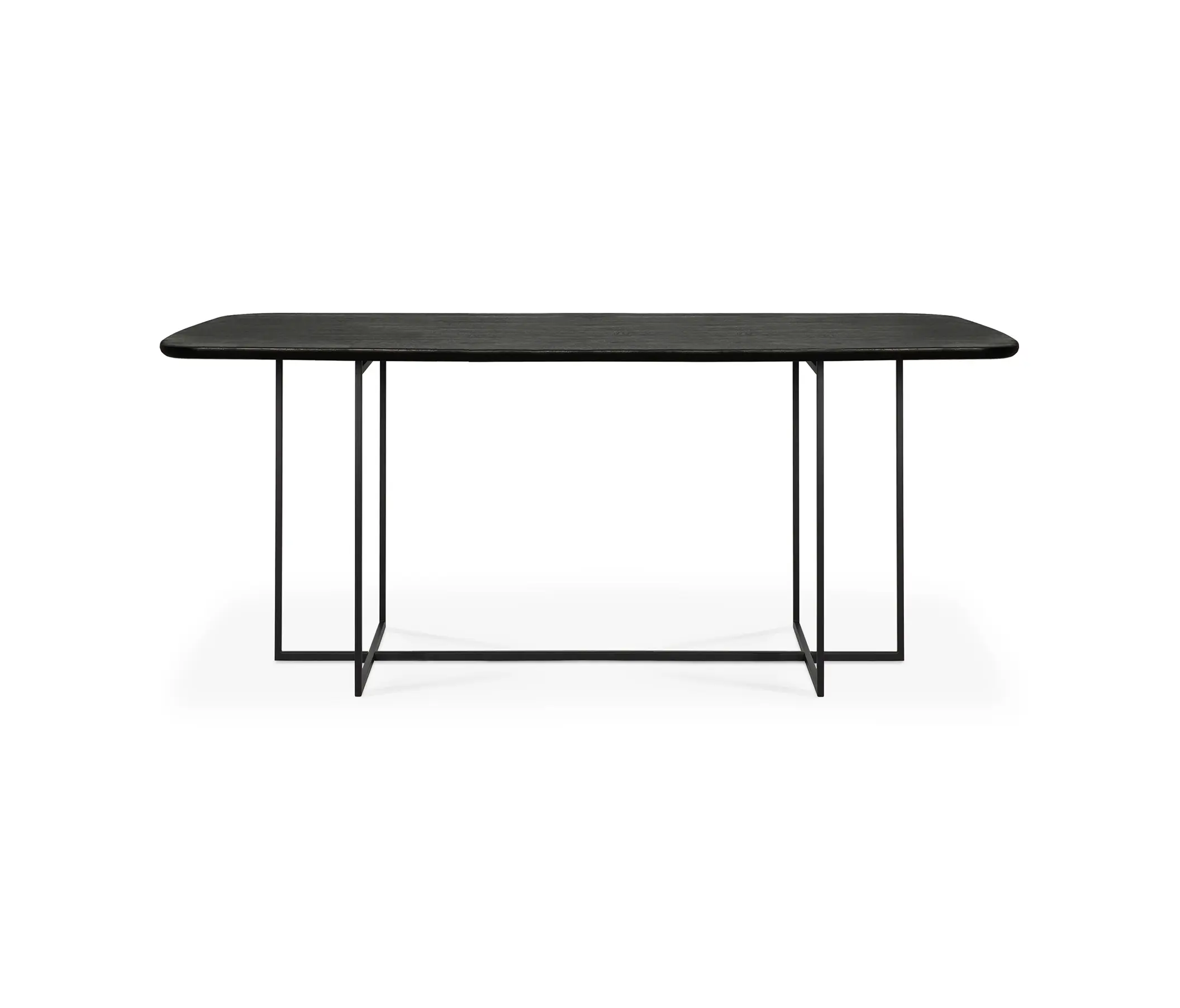 Ethnicraft - Arc | Oak black dining table