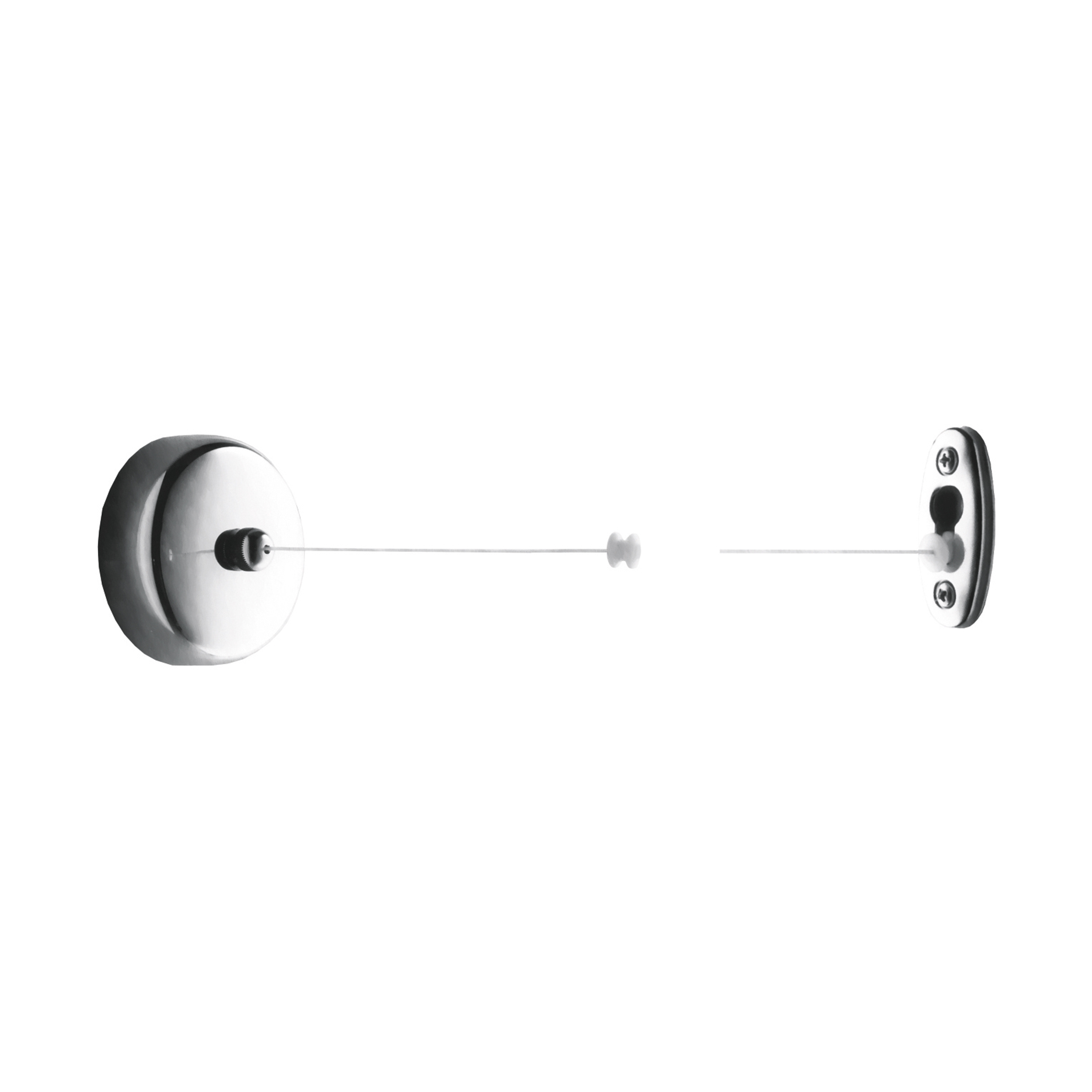 Display product Stainless steel retractable cloth line from manufacturer COLOMBO DESIGN