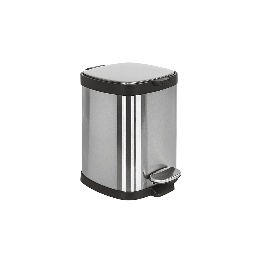Vertoon produk Small pedal bin (L 5), stainless steel with amortized closure van vervaardiger COLOMBO DESIGN