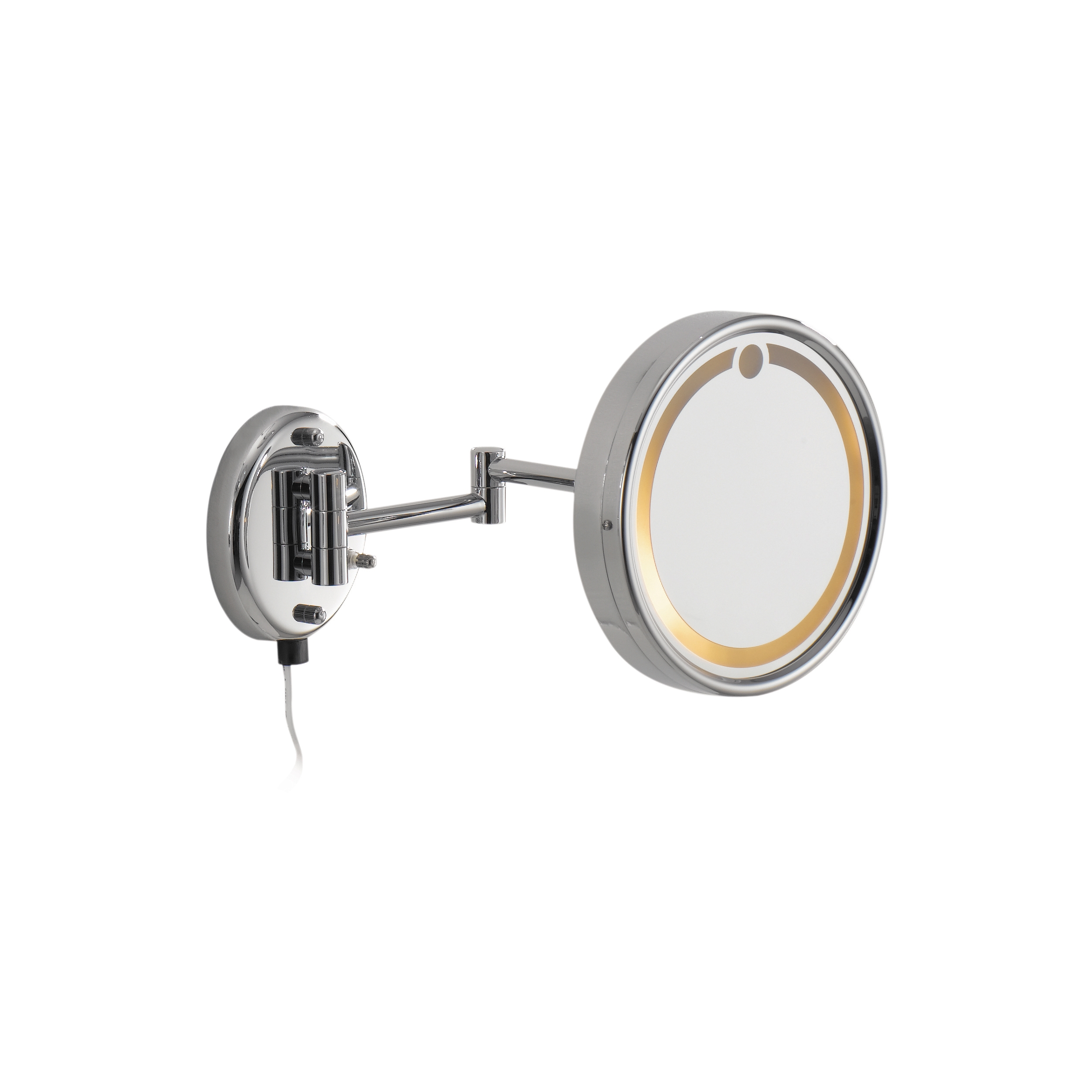 Produkt Wall magnifying mirror (2 times) complete with built-in light (class II) des Herstellers COLOMBO DESIGN anzeigen