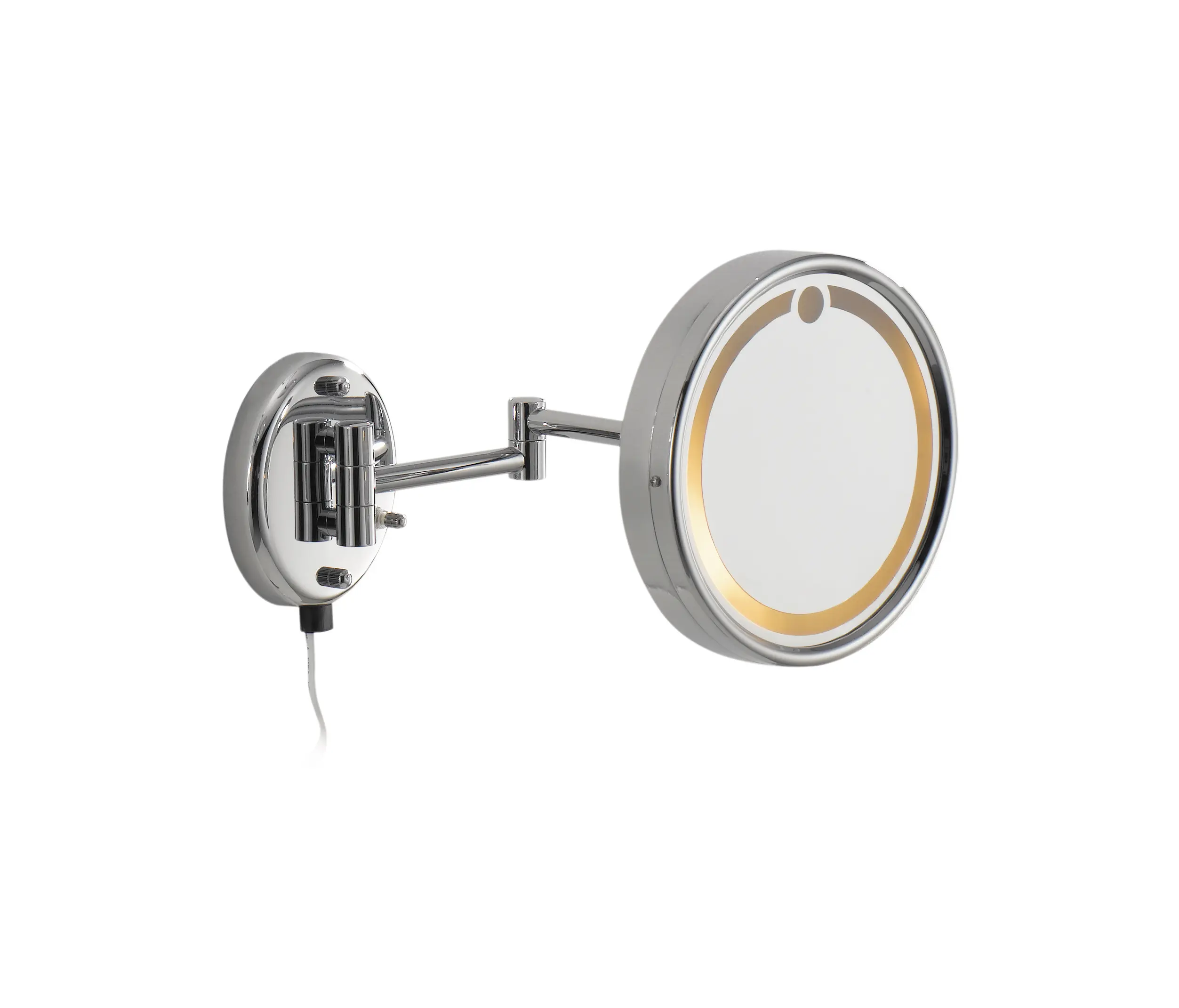 COLOMBO DESIGN - Wall magnifying mirror (2 times) complete with built-in light (class II)