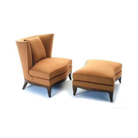 Display product Geneva Club Chair/Ottoman from manufacturer Donghia