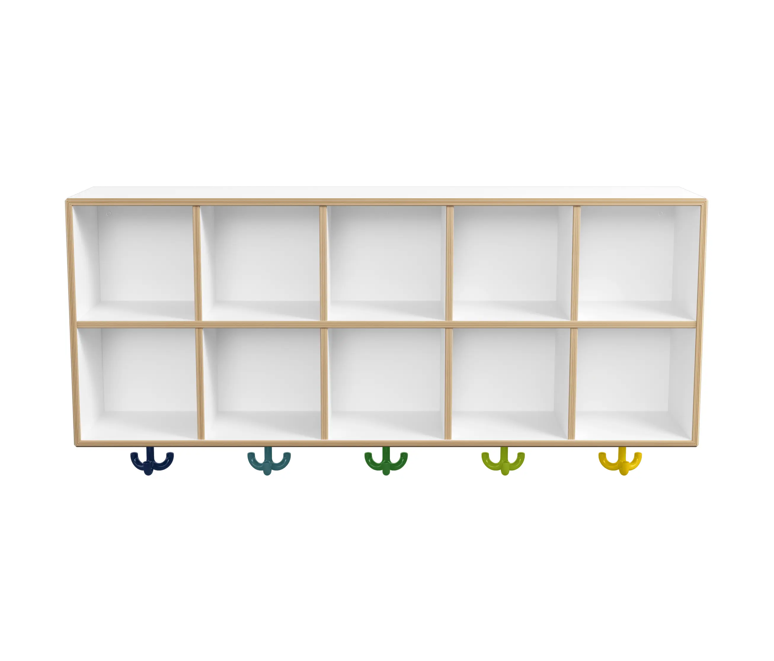 HEWI - Double module, 5 places with triple hooks | M20.02.002