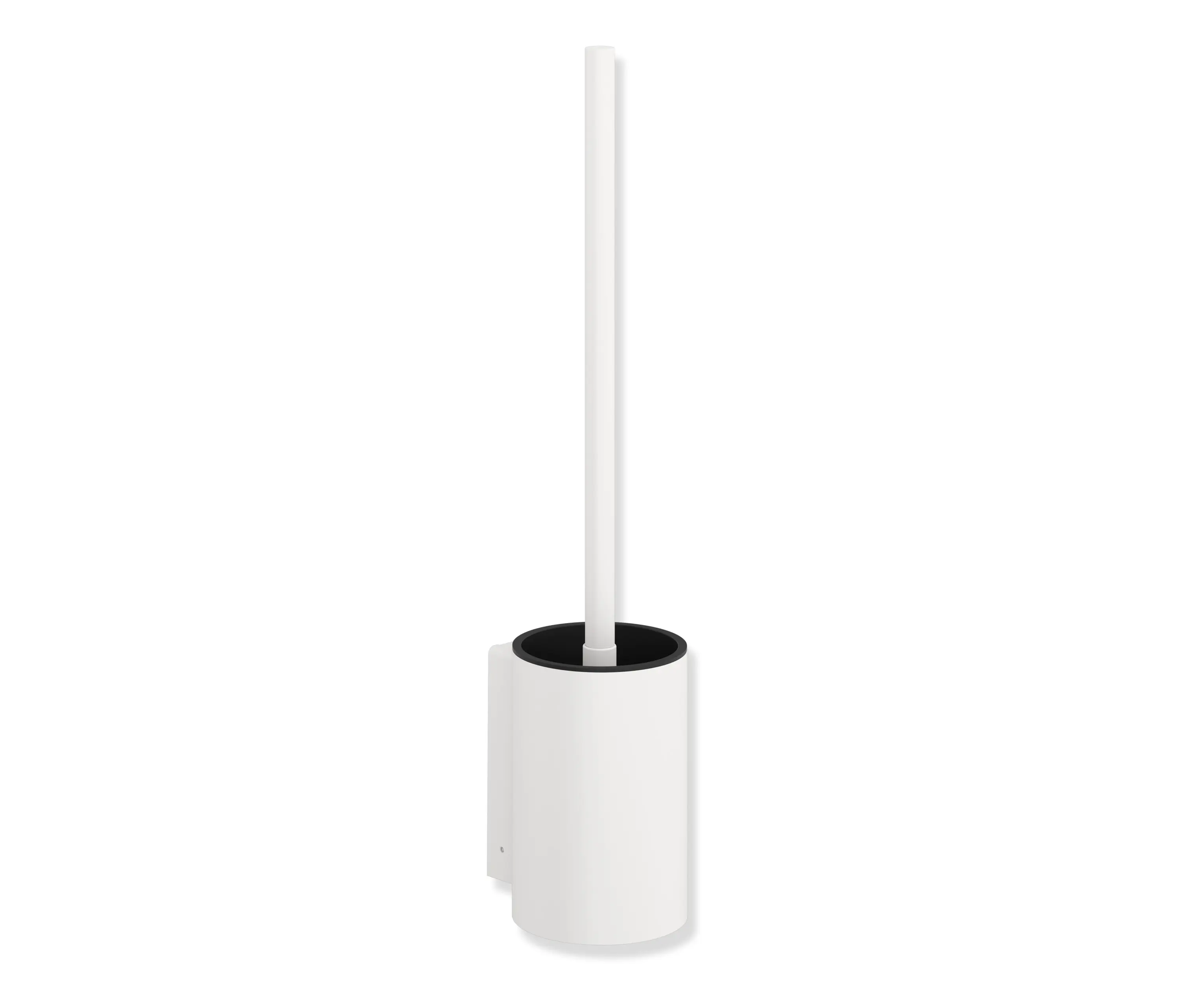 HEWI - Ensemble brosse WC 
peint par poudrage