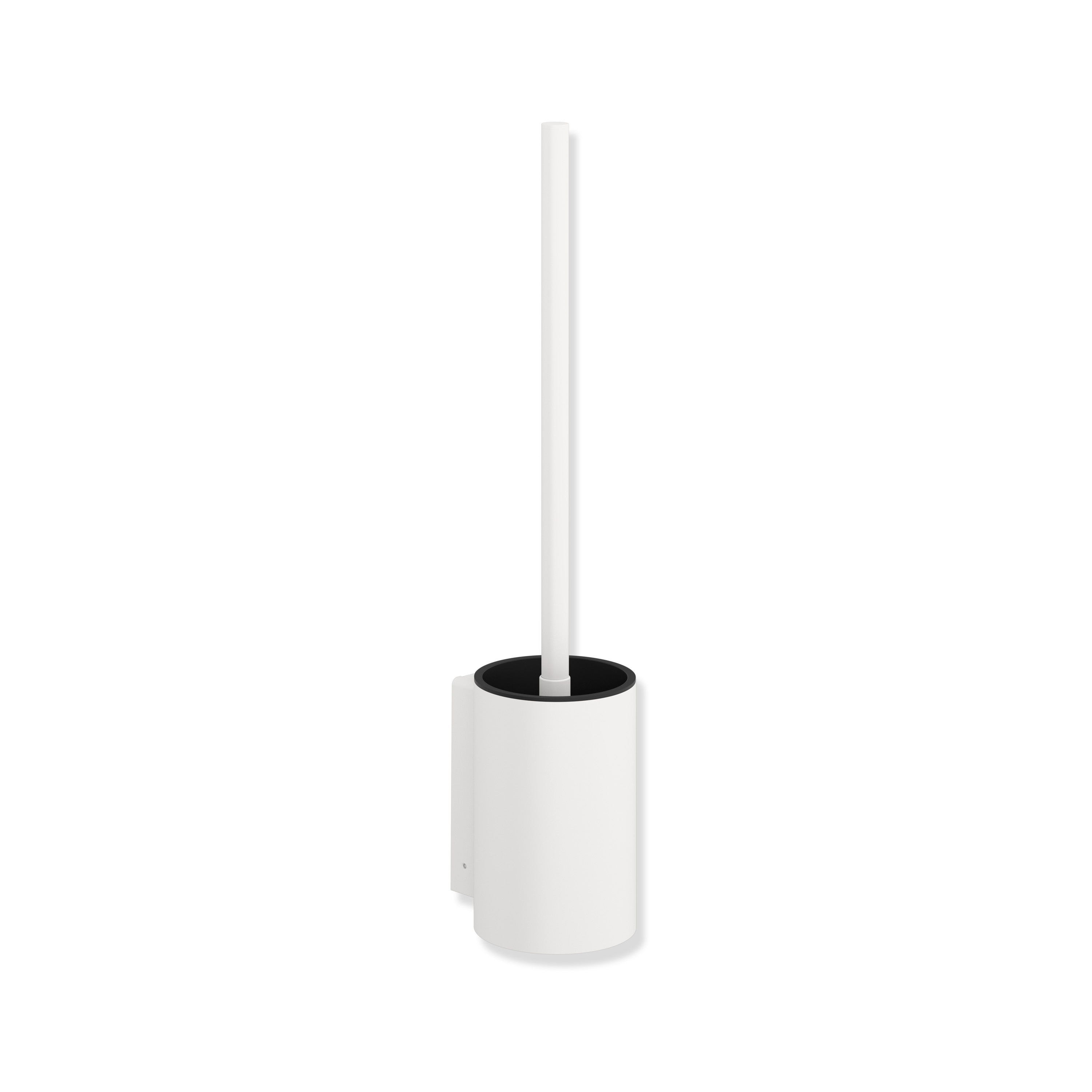 Mostrar el producto Toilet brush unit 
powder-coated del fabricante HEWI