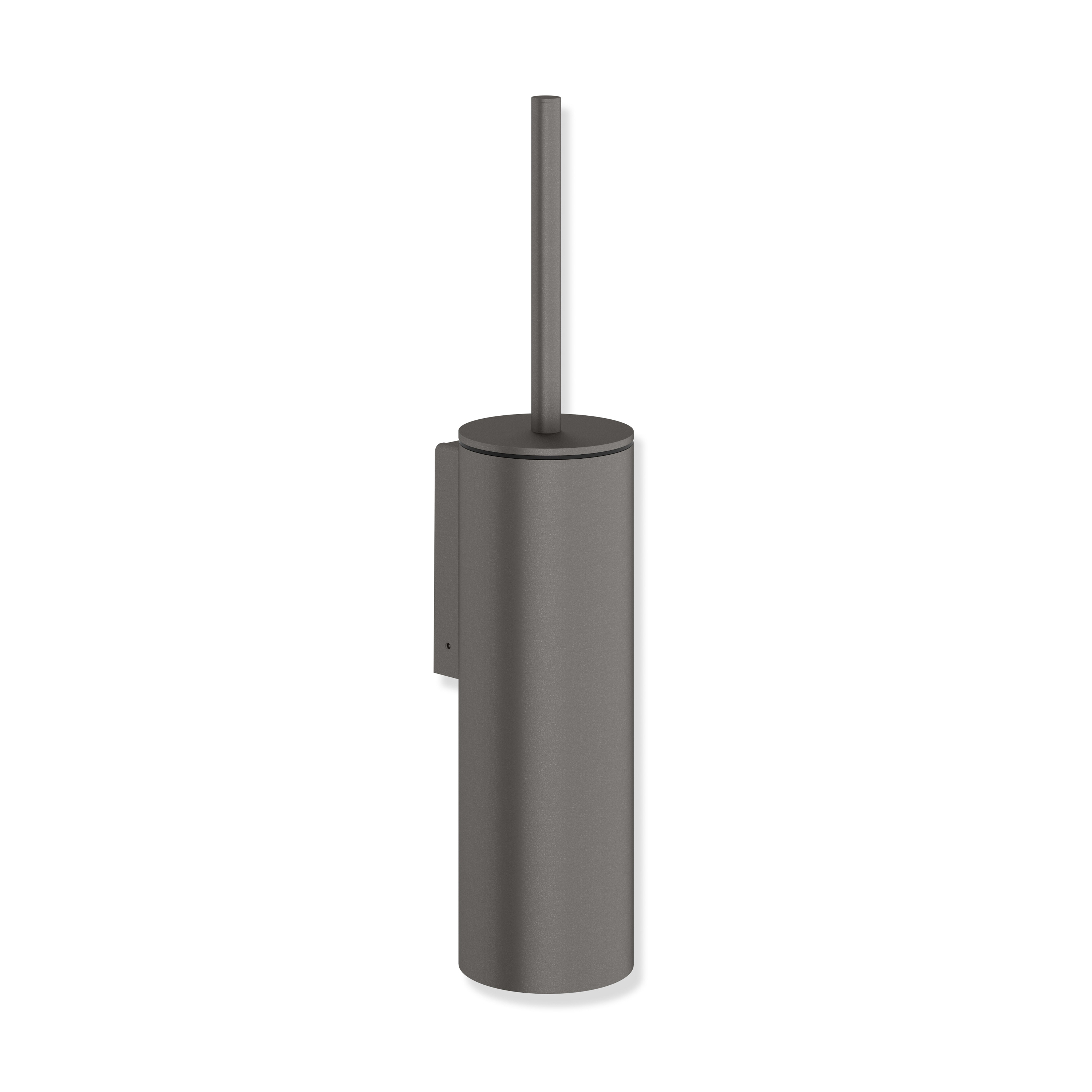 Toilet brush unit with lid