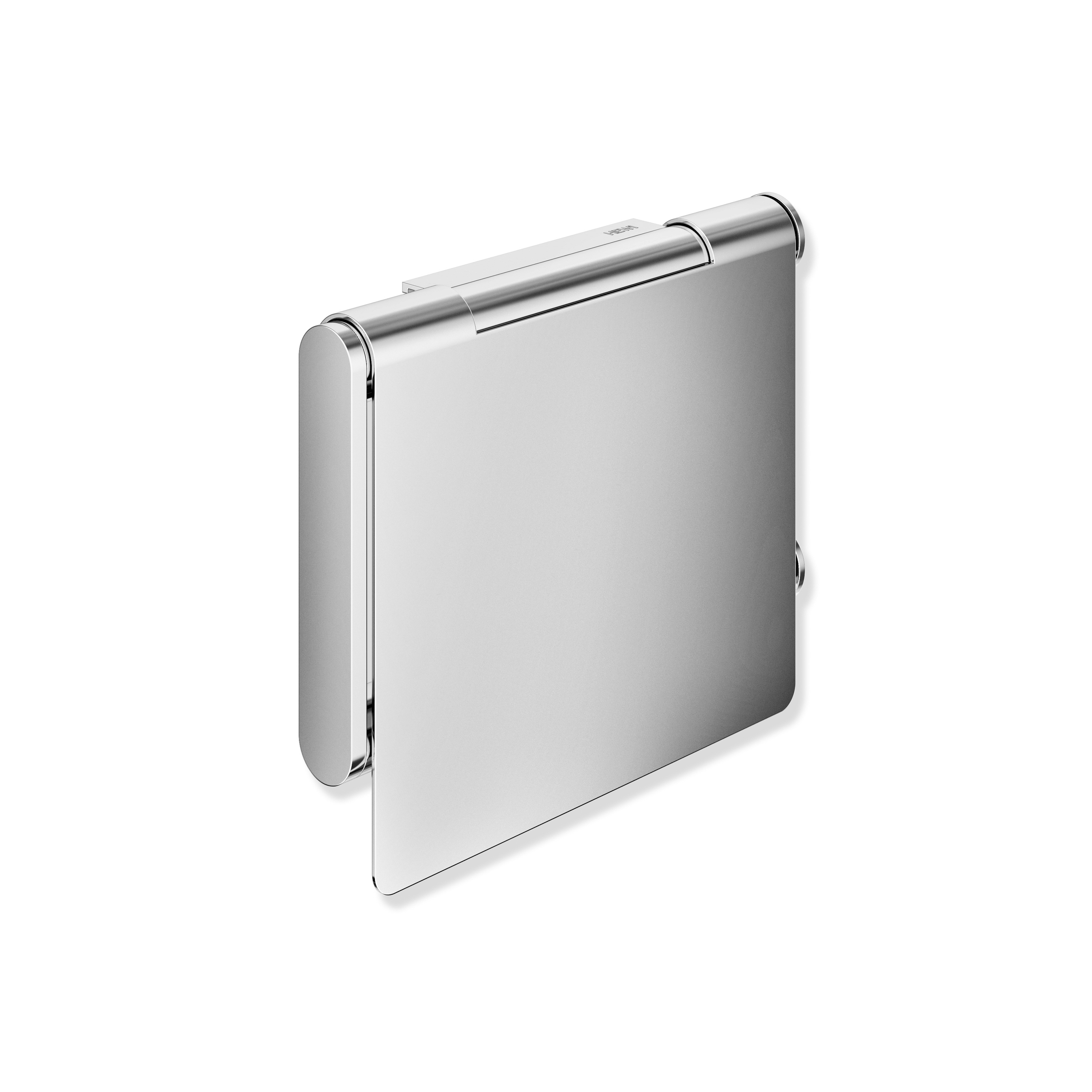 Toilet roll holder with cover