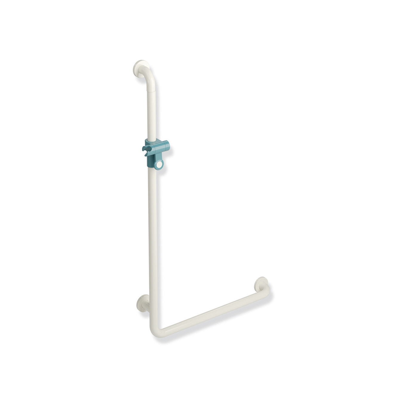 Produkt Winkelgriff mit Brausehalter ICONIC des Herstellers HEWI anzeigen