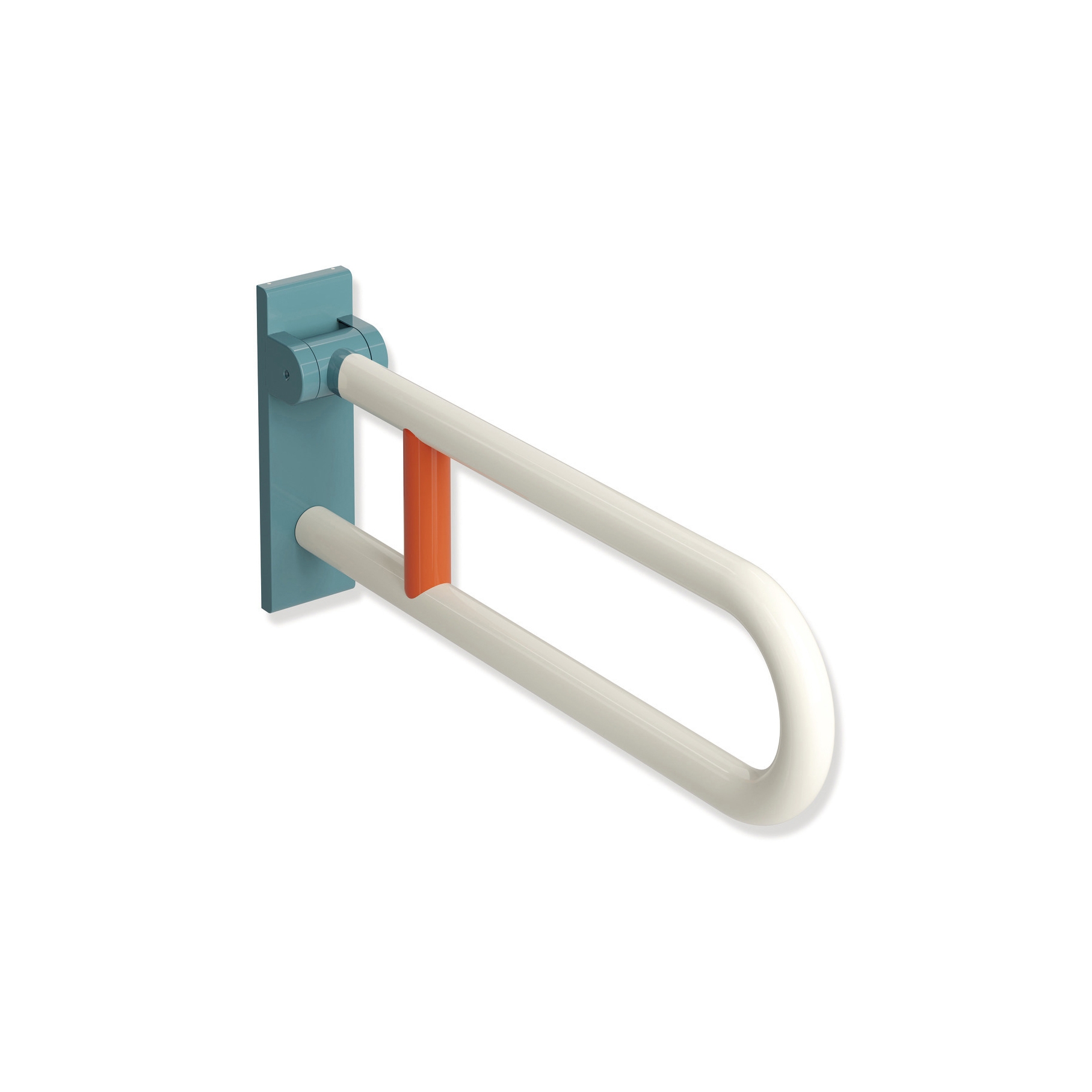 Display product Hinged support rail, rotatable from manufacturer HEWI