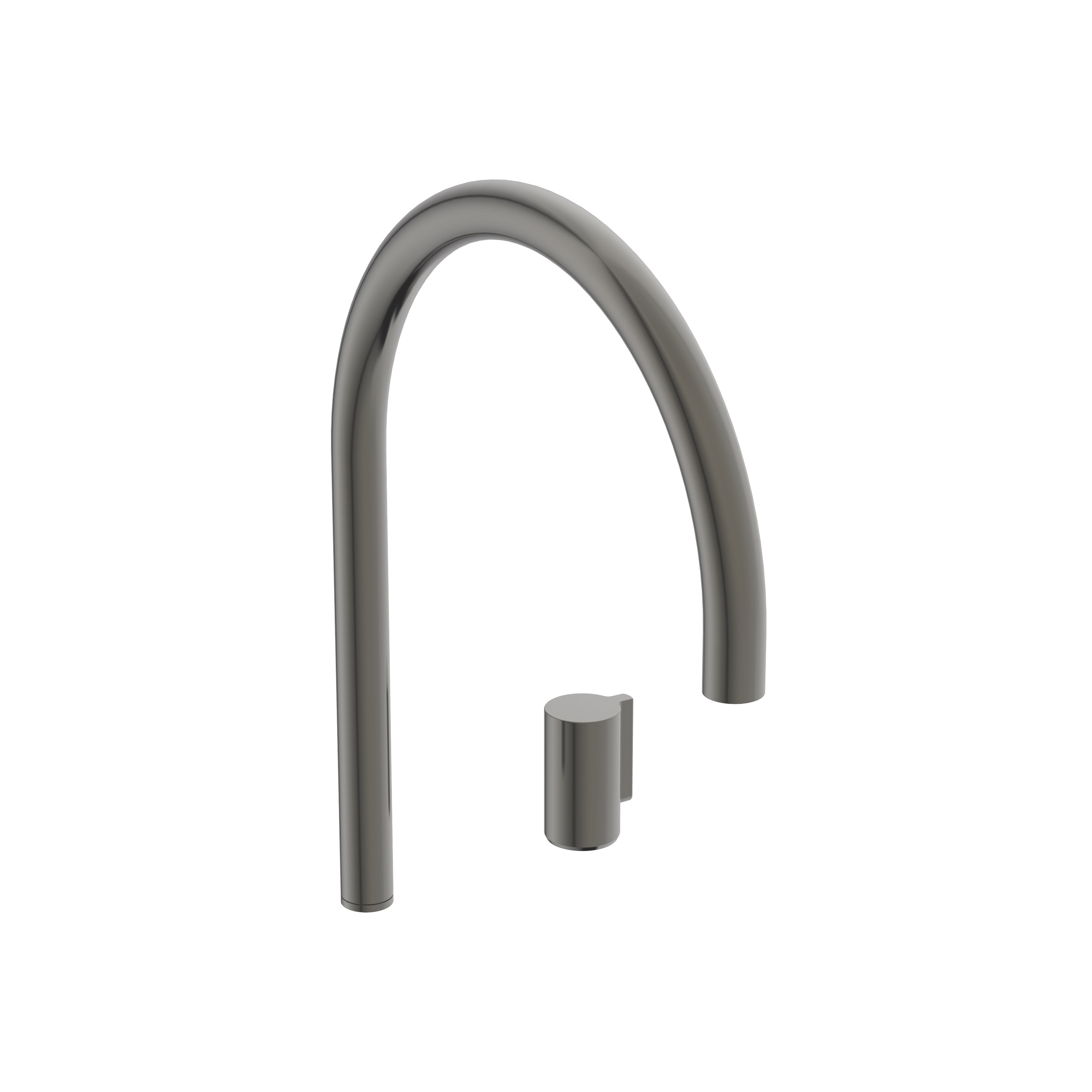Solos Basin mixer with tall pillar