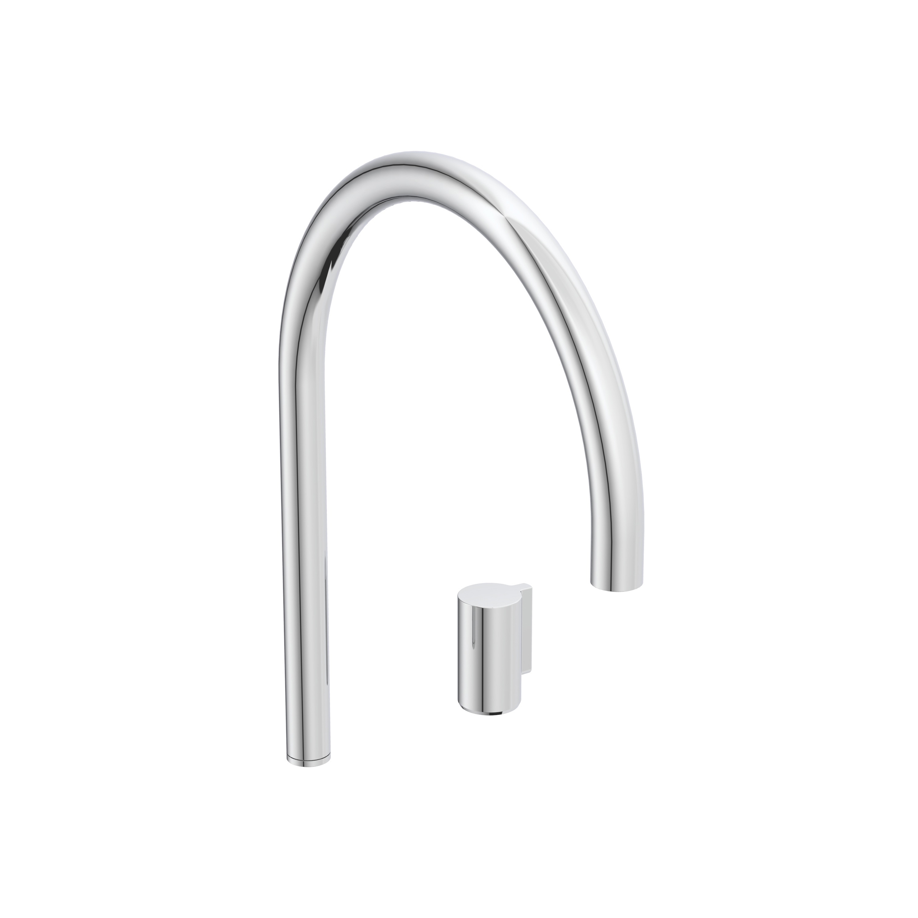 Solos Basin mixer with tall pillar
