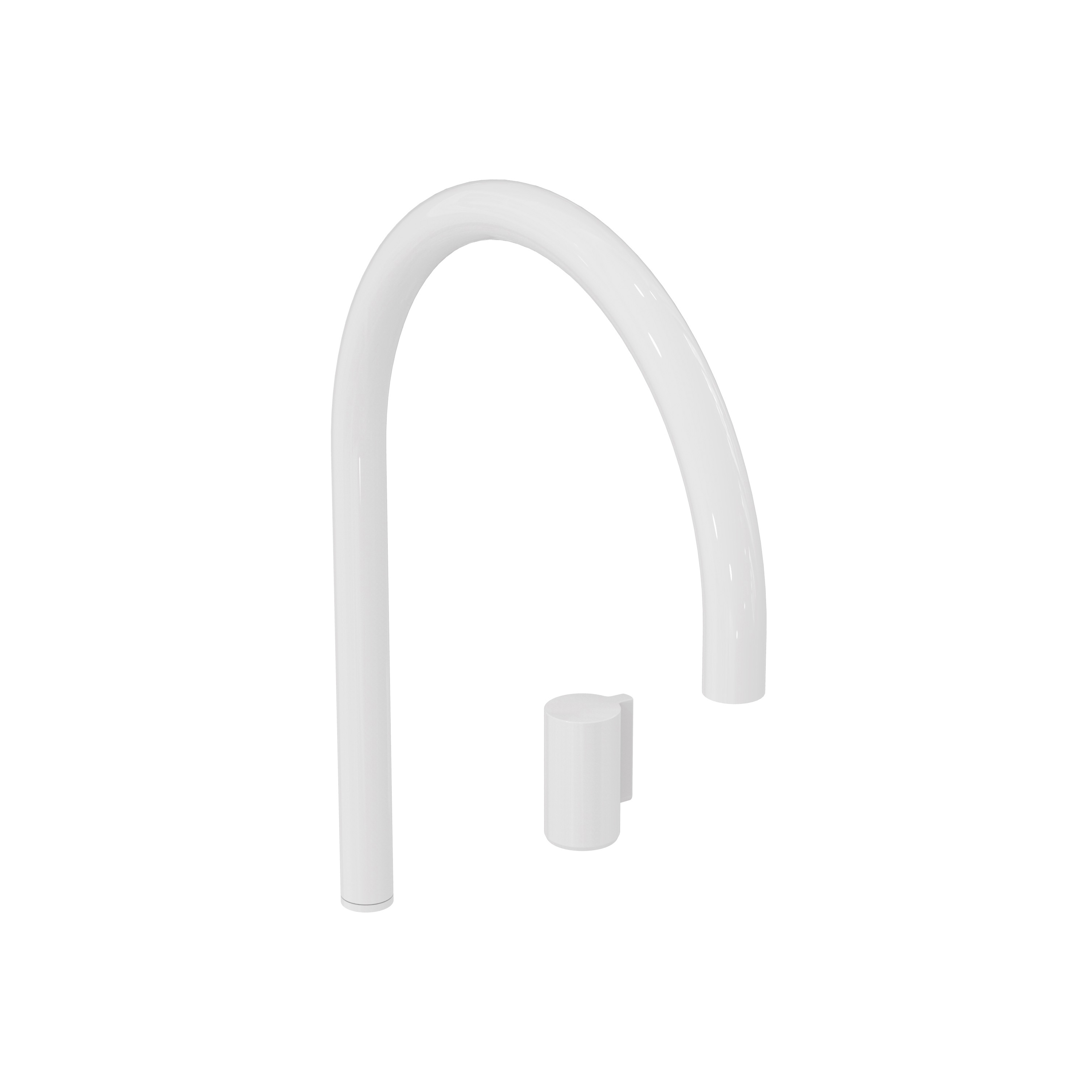Solos Basin mixer with tall pillar