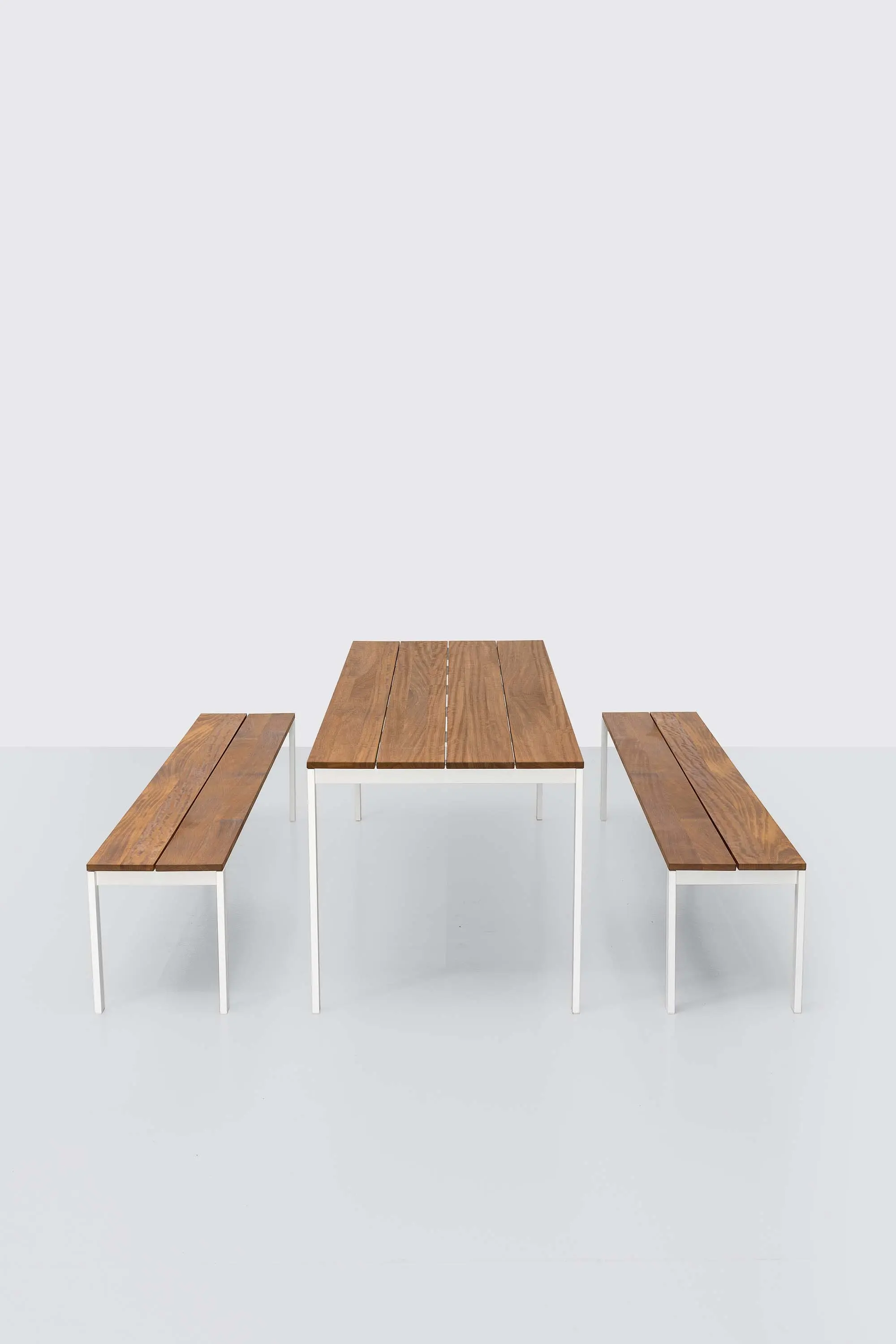 Kristalia - be-Easy slatted Table & Benches