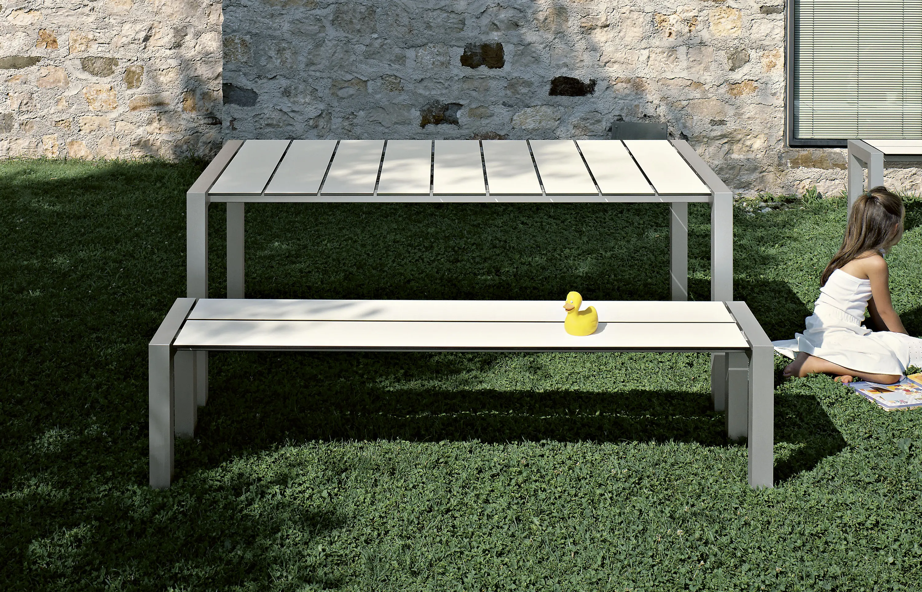 Kristalia - Sushi bench & table