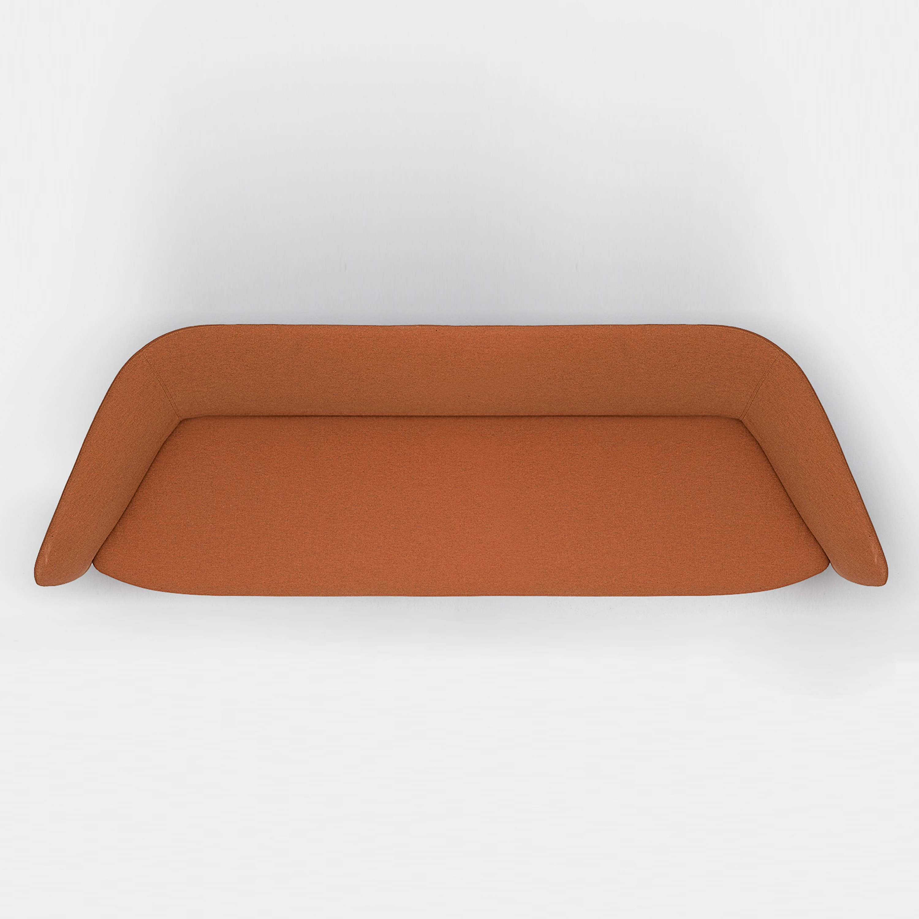 Vertoon produk Tuile 3-seat sofa van vervaardiger Kristalia