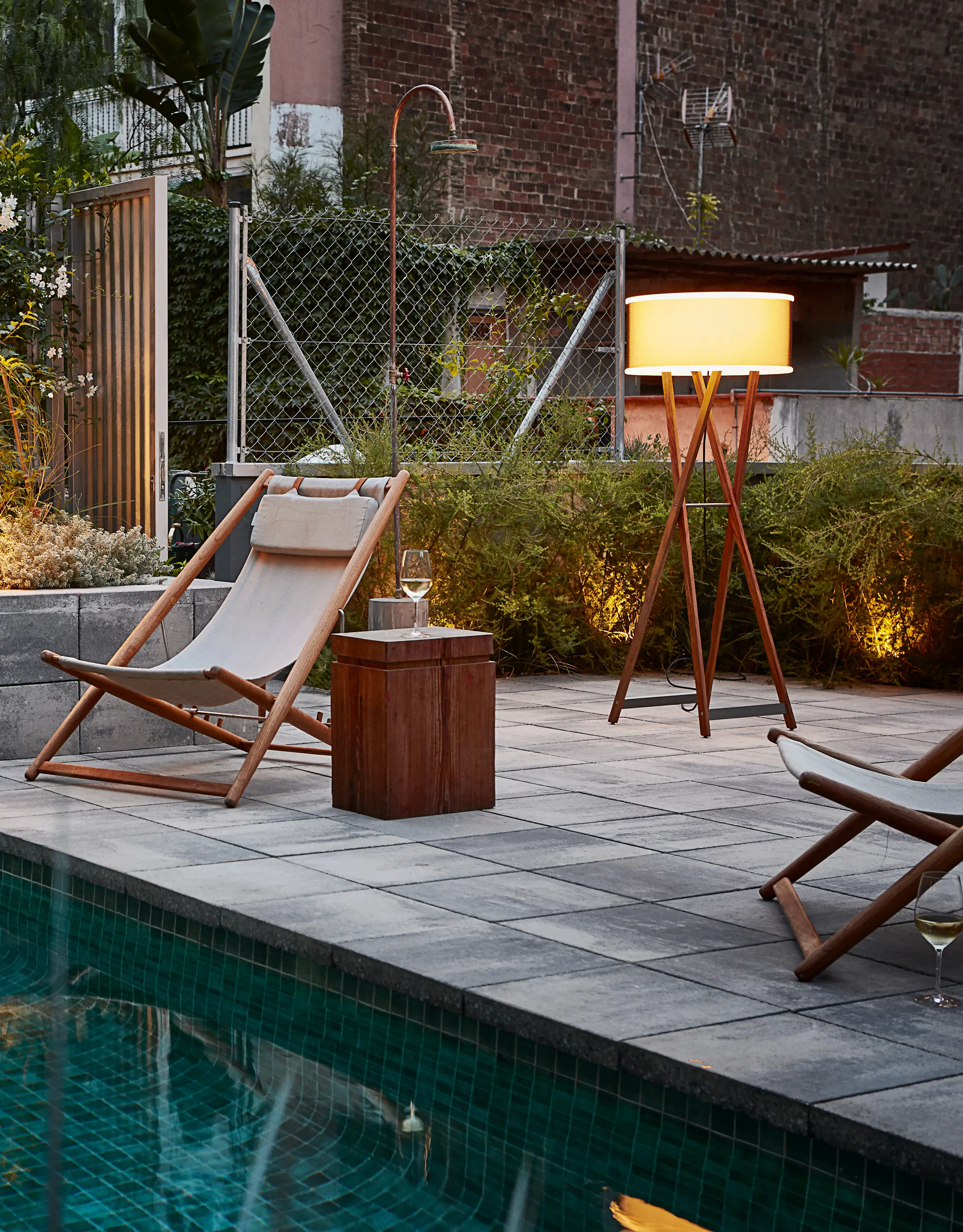 Marset - Cala Outdoor Iroko-Brown 140 IP65