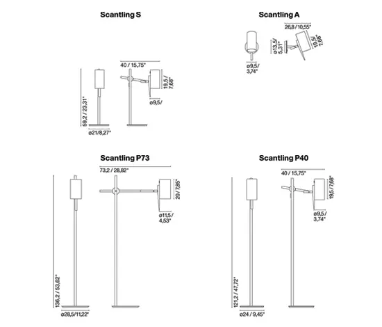 Marset - Scantling S White