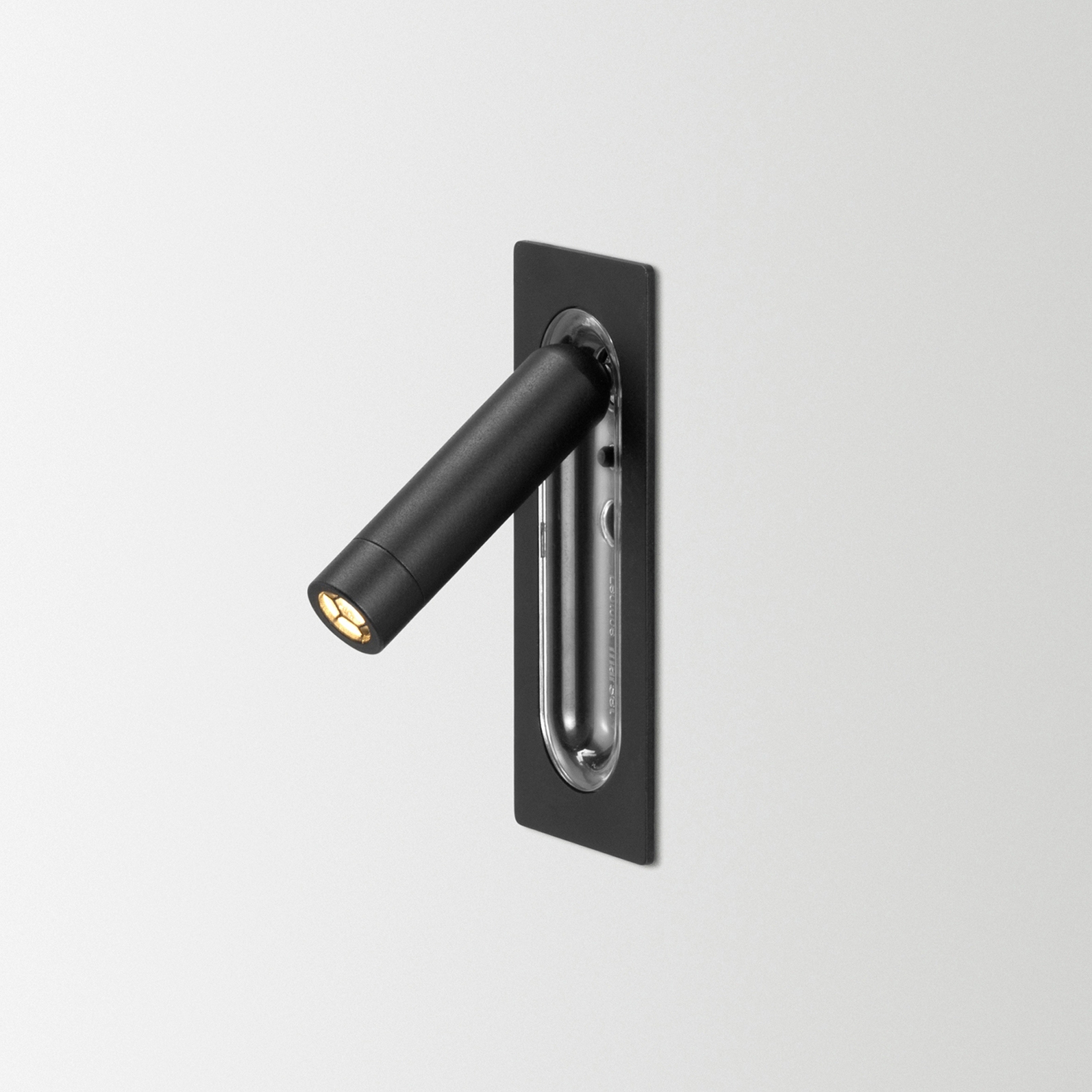 Display product Ledtube mini spot Matt black from manufacturer Marset