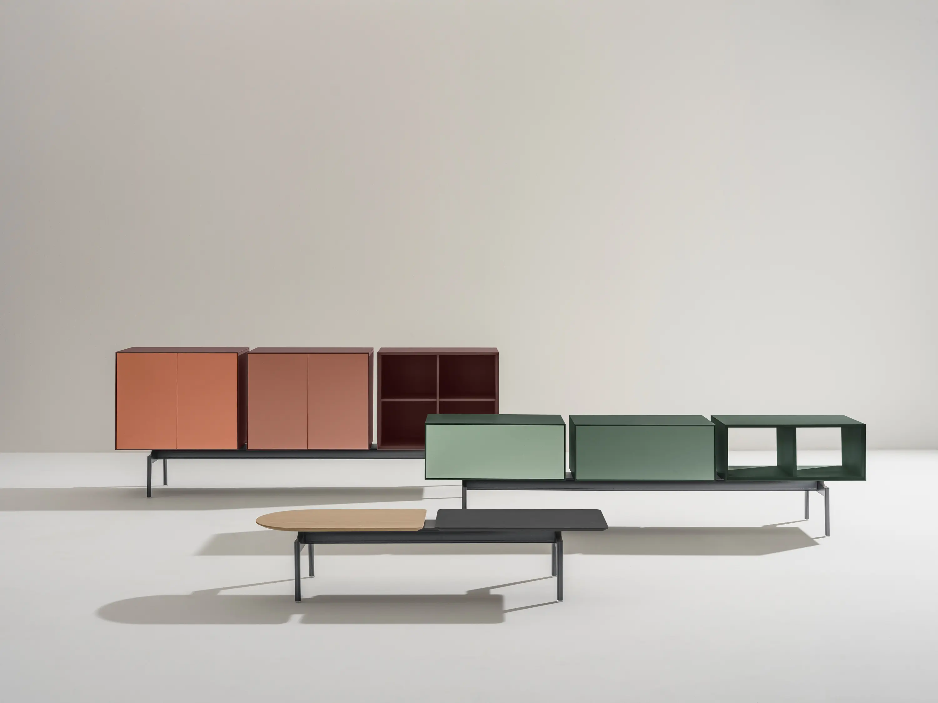 Arper - Semiton Modular cabinet – 3 units