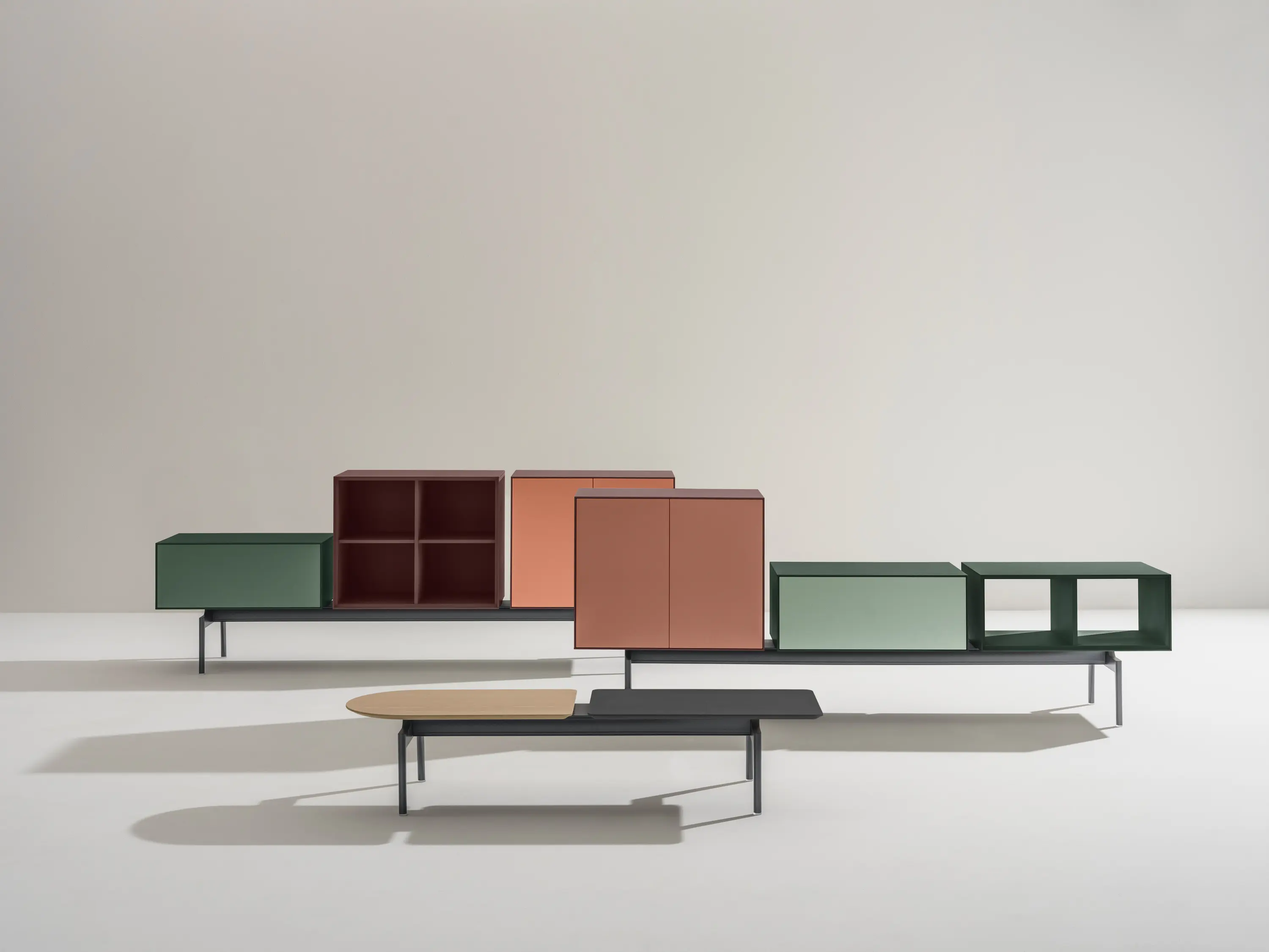 Arper - Semiton Modular cabinet – 3 units