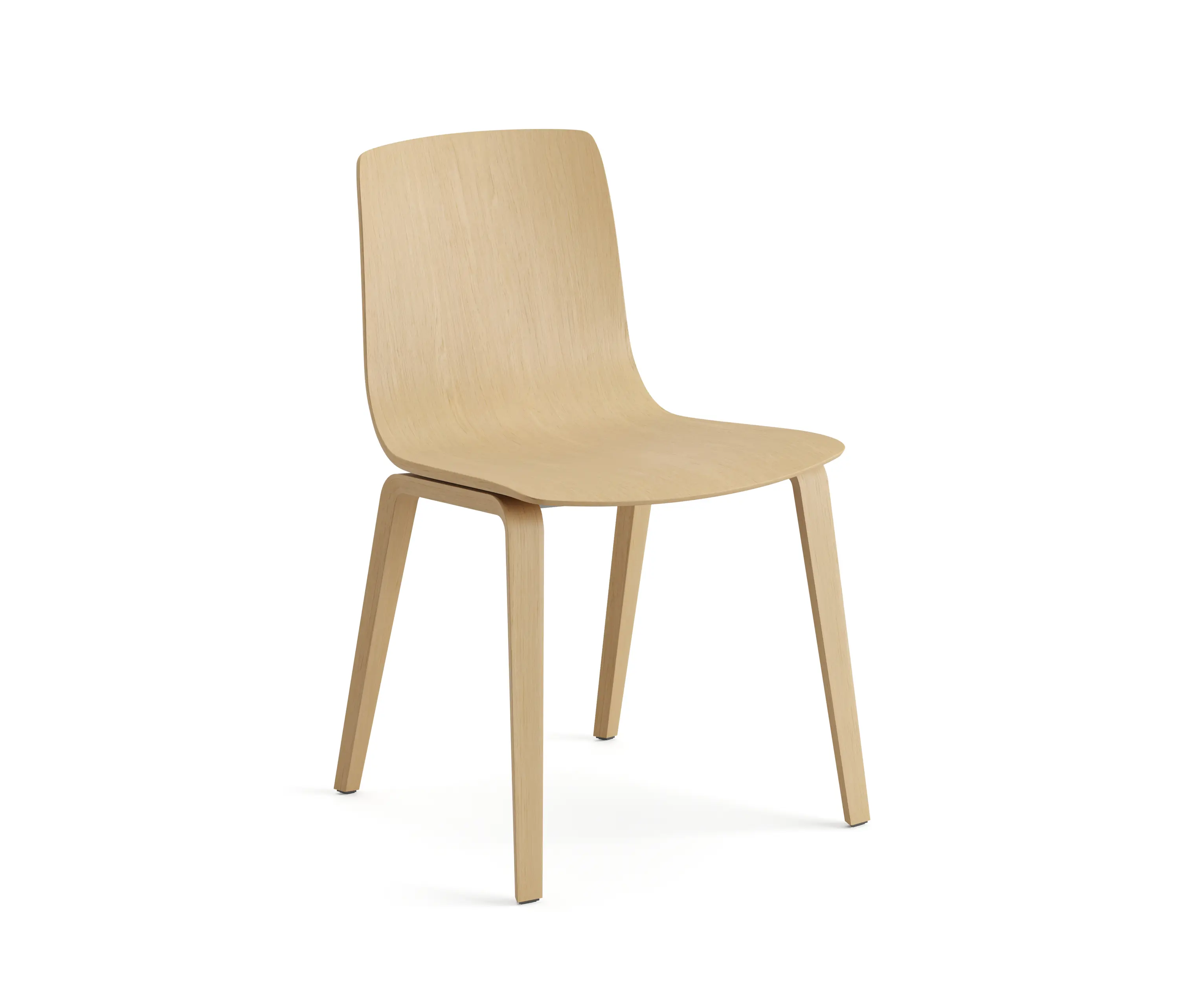 Arper - Aava – 4 wood legs, wood
