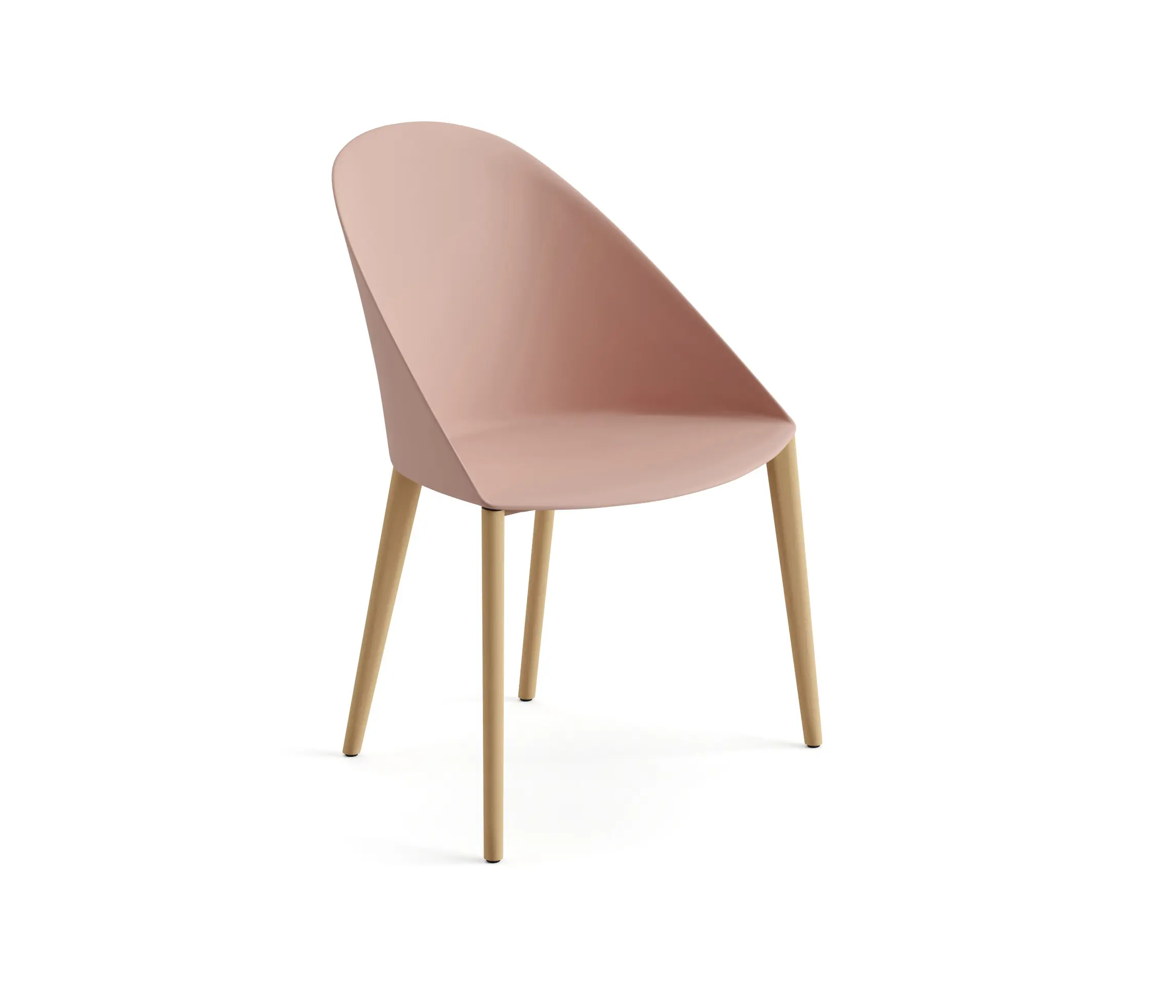 Arper - Cila - Wood Legs