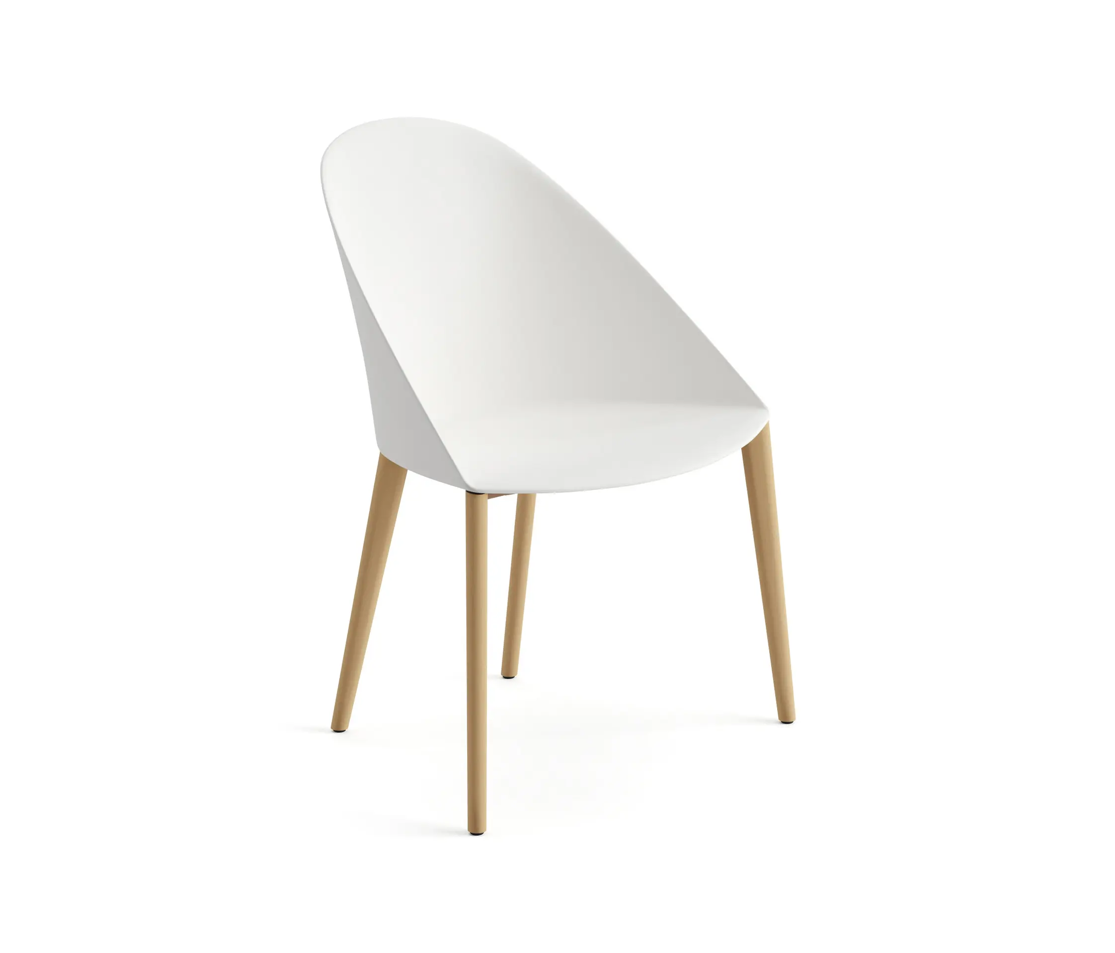 Arper - Cila - Wood Legs