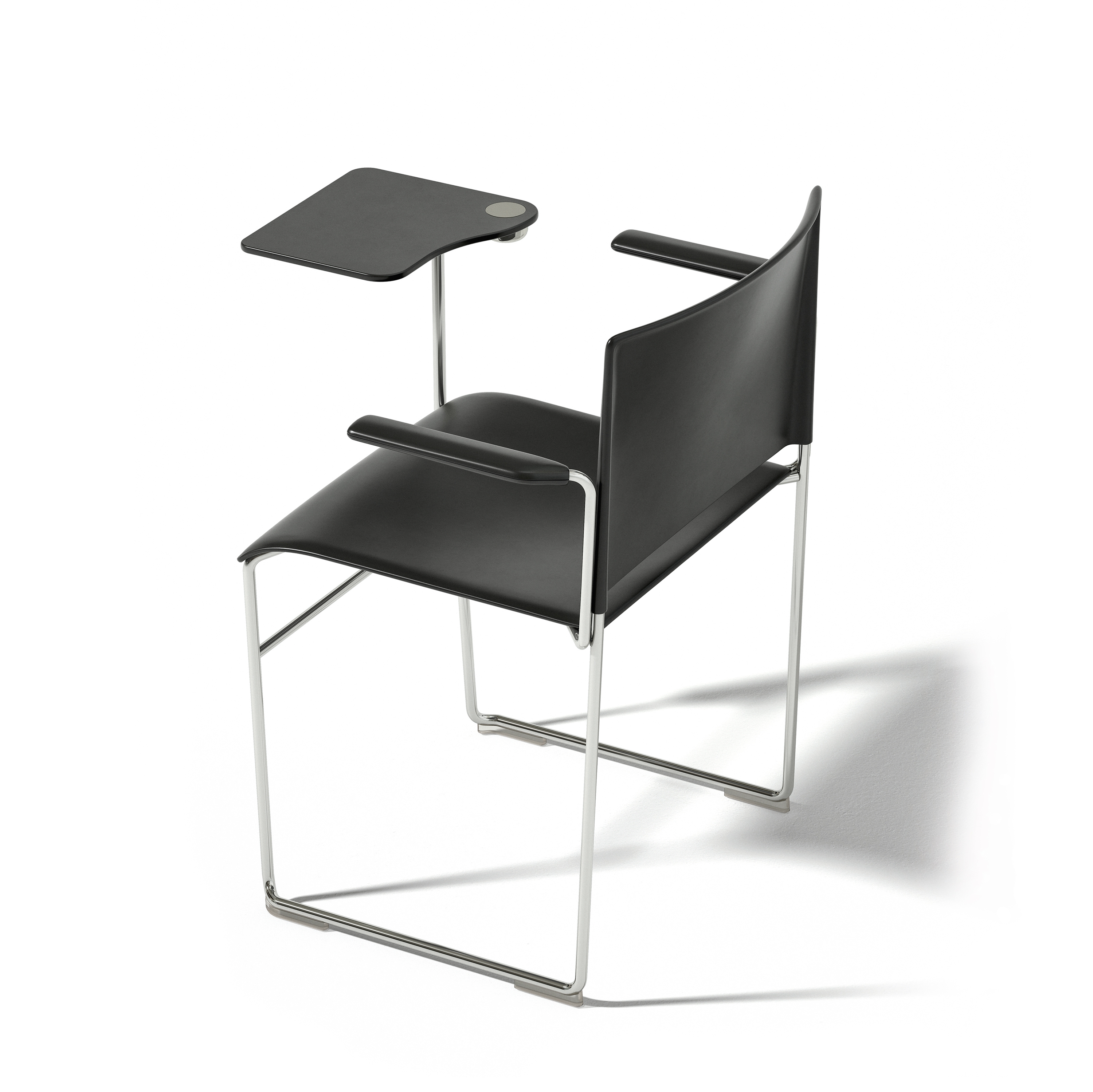 Display product Stacy | Sled with armrests from manufacturer Arper