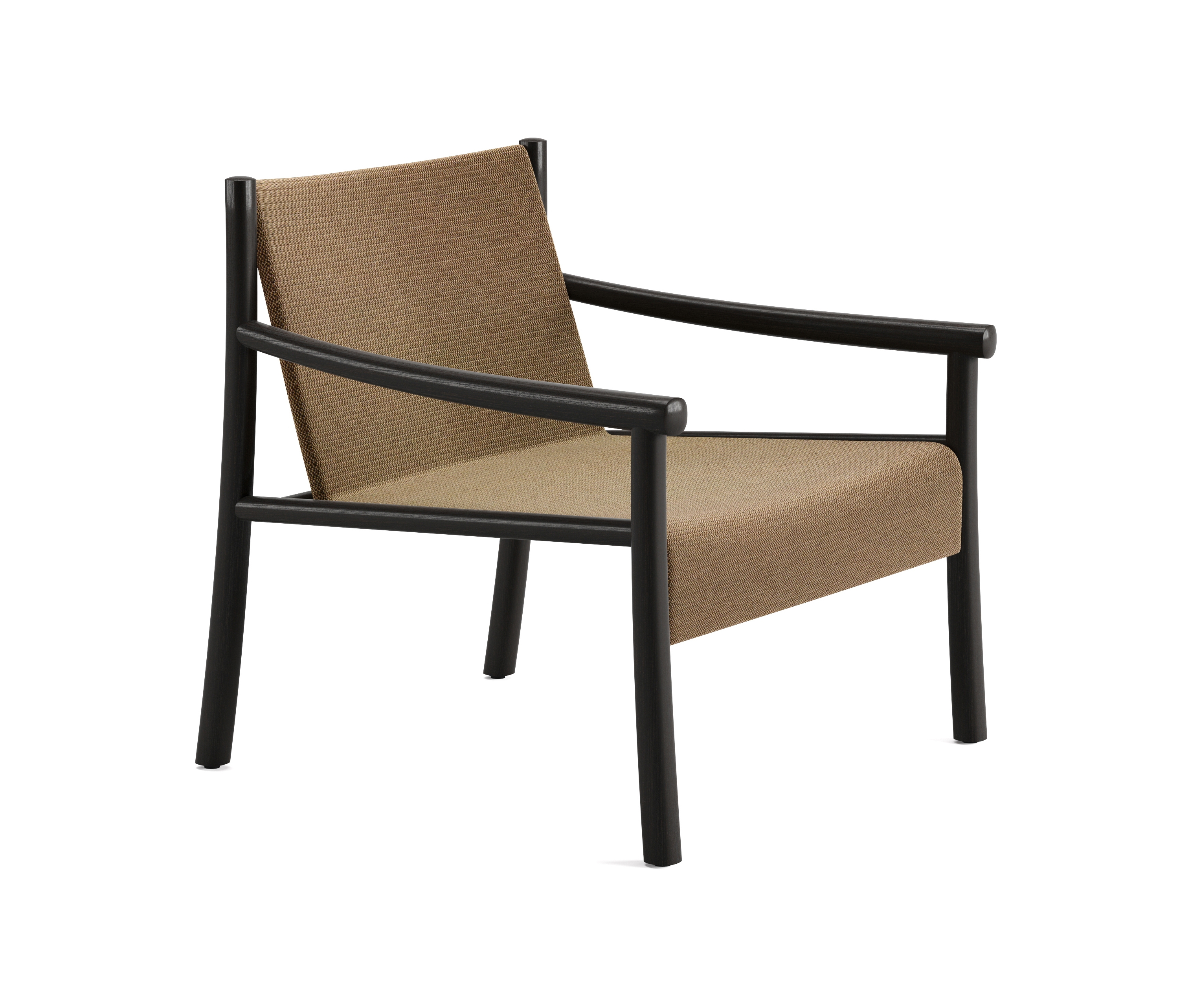 Display product Kata | Armchair 4 wood legs from manufacturer Arper