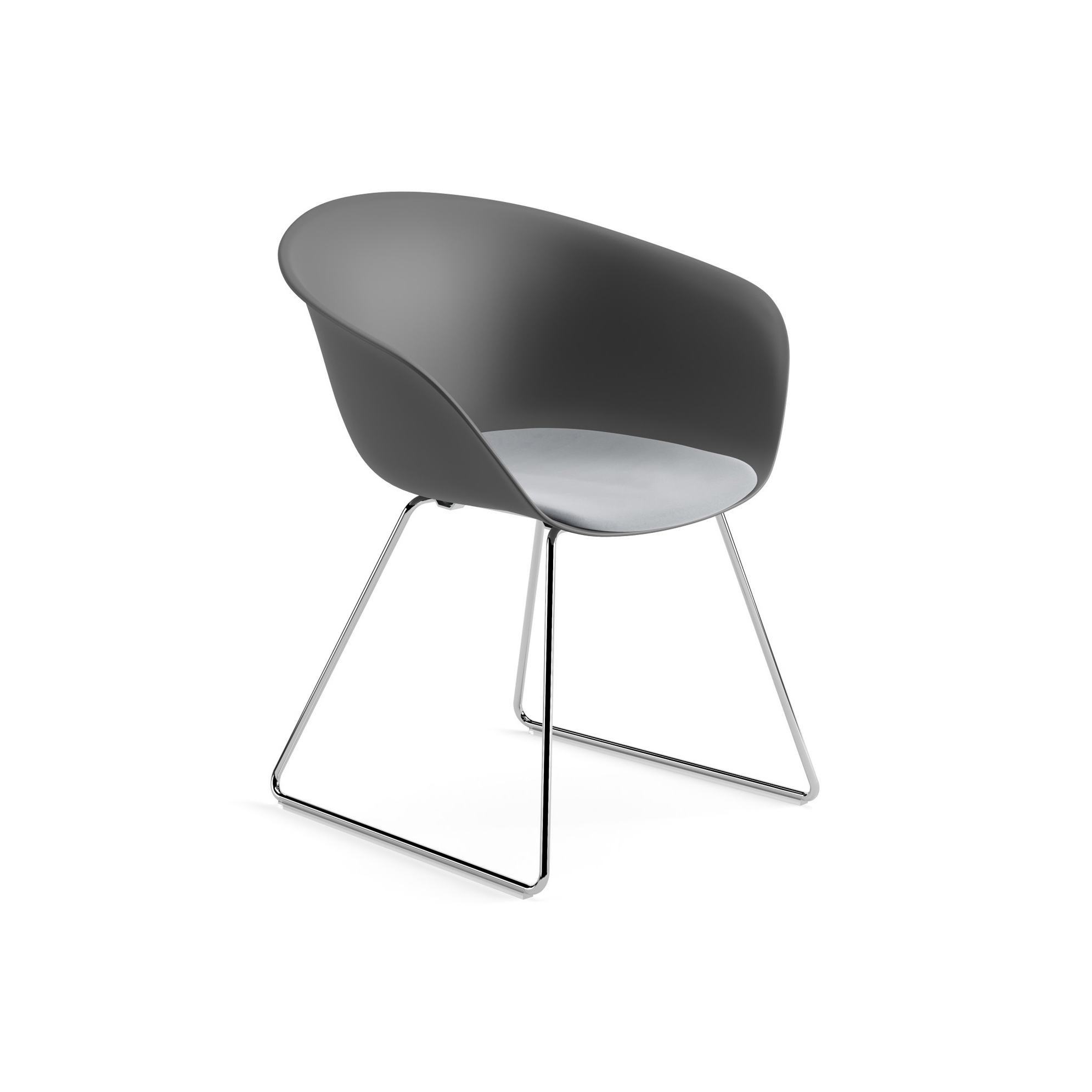 Vertoon produk Duna 02 - Sled van vervaardiger Arper