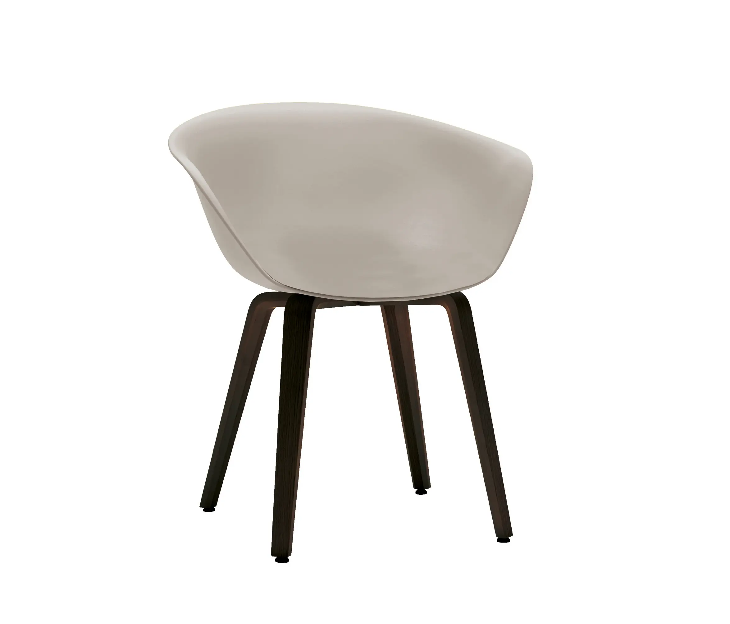 Arper - Duna 02 - 4 gambe legno