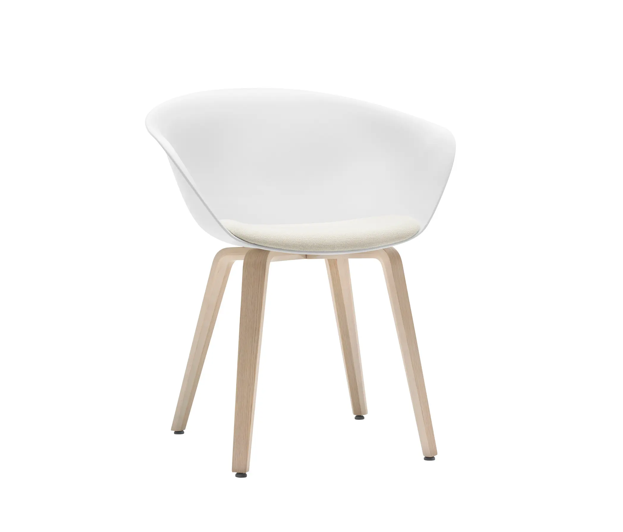 Arper - Duna 02 - 4 gambe legno