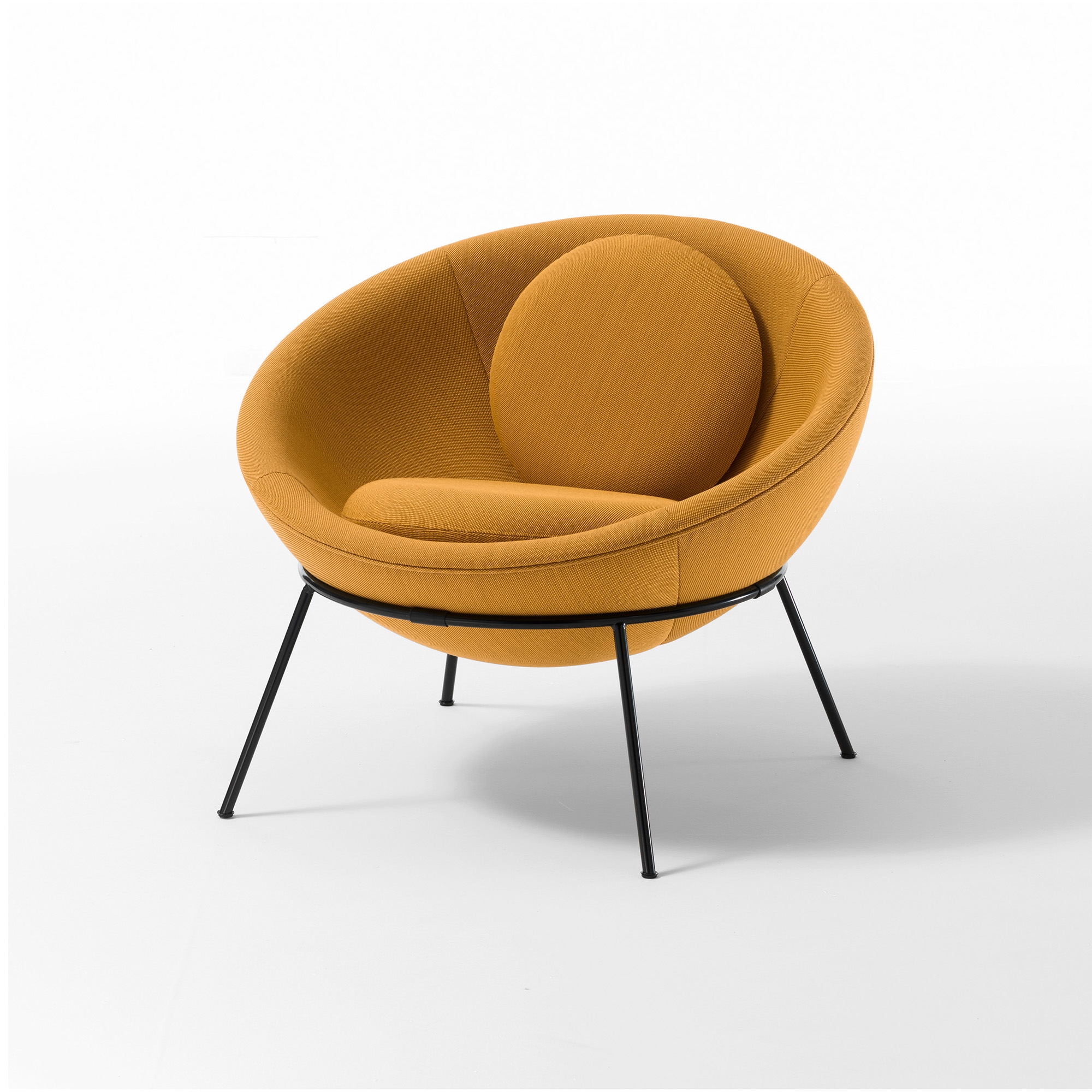 Display product Bardi's Bowl Chair | Yellow from manufacturer Arper