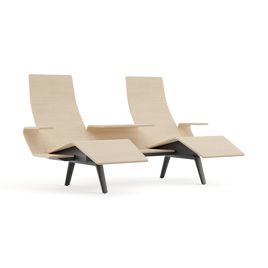 Vertoon produk Pausit - Lounge Bench van vervaardiger Arper