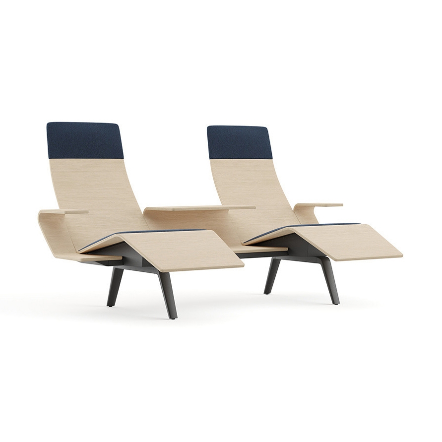 Vertoon produk Pausit - Lounge Bench van vervaardiger Arper