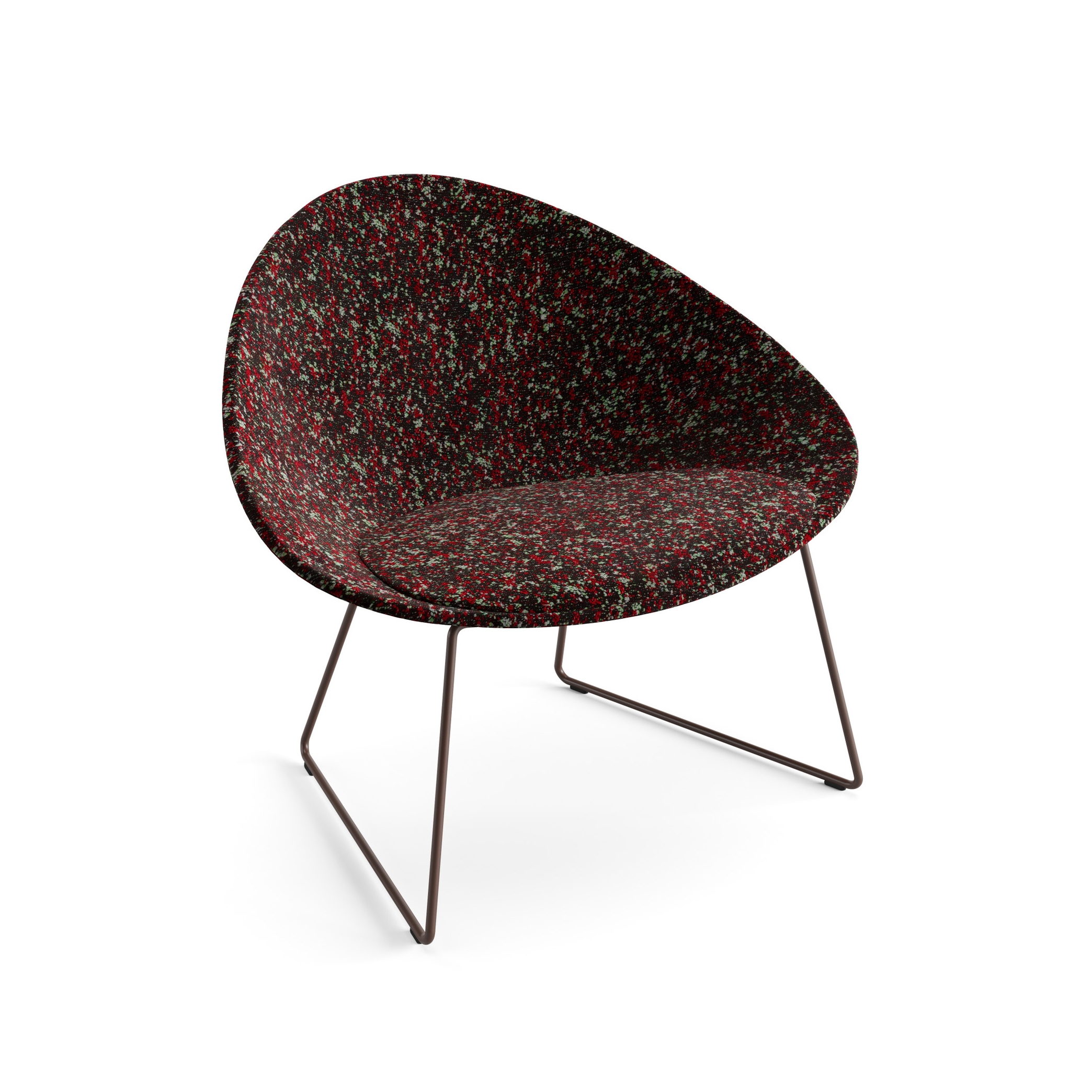 Vertoon produk Adell - Armchair sled van vervaardiger Arper