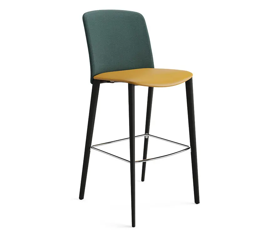 Arper - Mixu 02 | Tabouret bar 4 pieds en bois