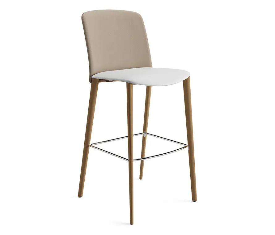 Arper - Mixu 02 | Tabouret bar 4 pieds en bois