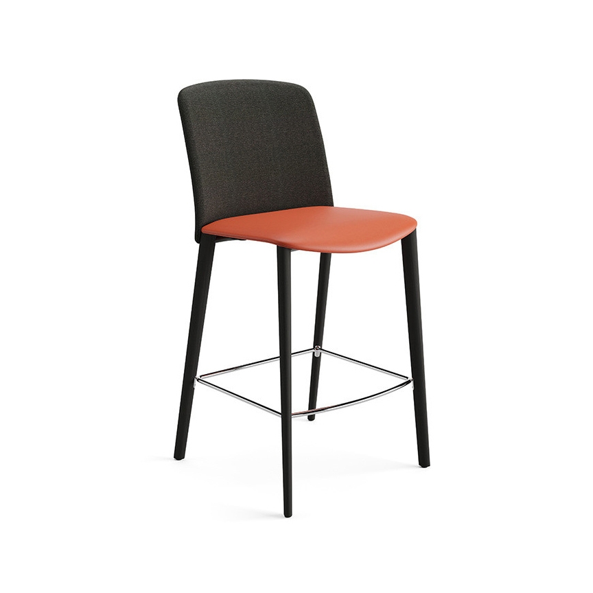 Mixu 02 | Counter stool 4 wood legs