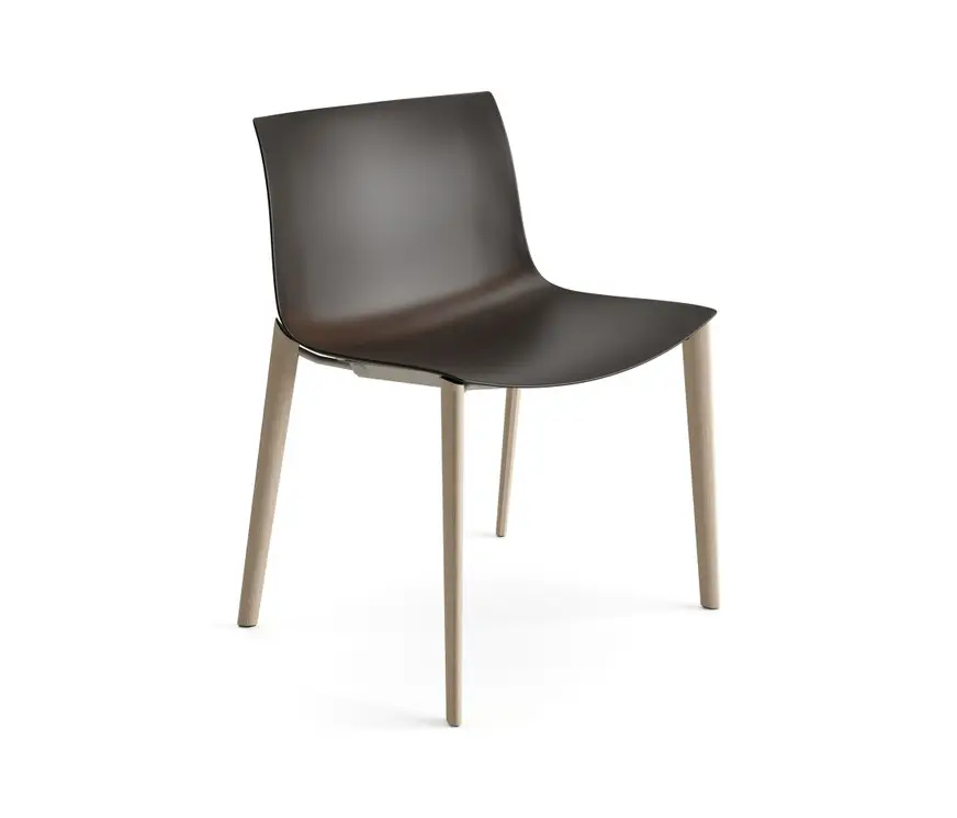 Arper - Catifa Carta - 4 Gambe Legno